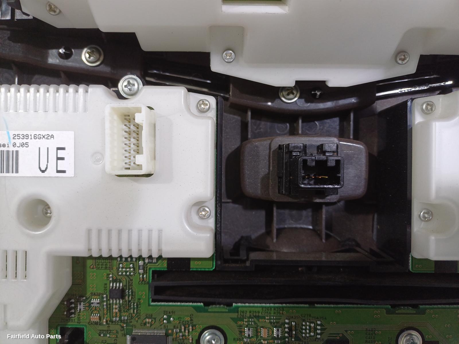 2012-2025 Nissan Patrol Heater Ac Controls