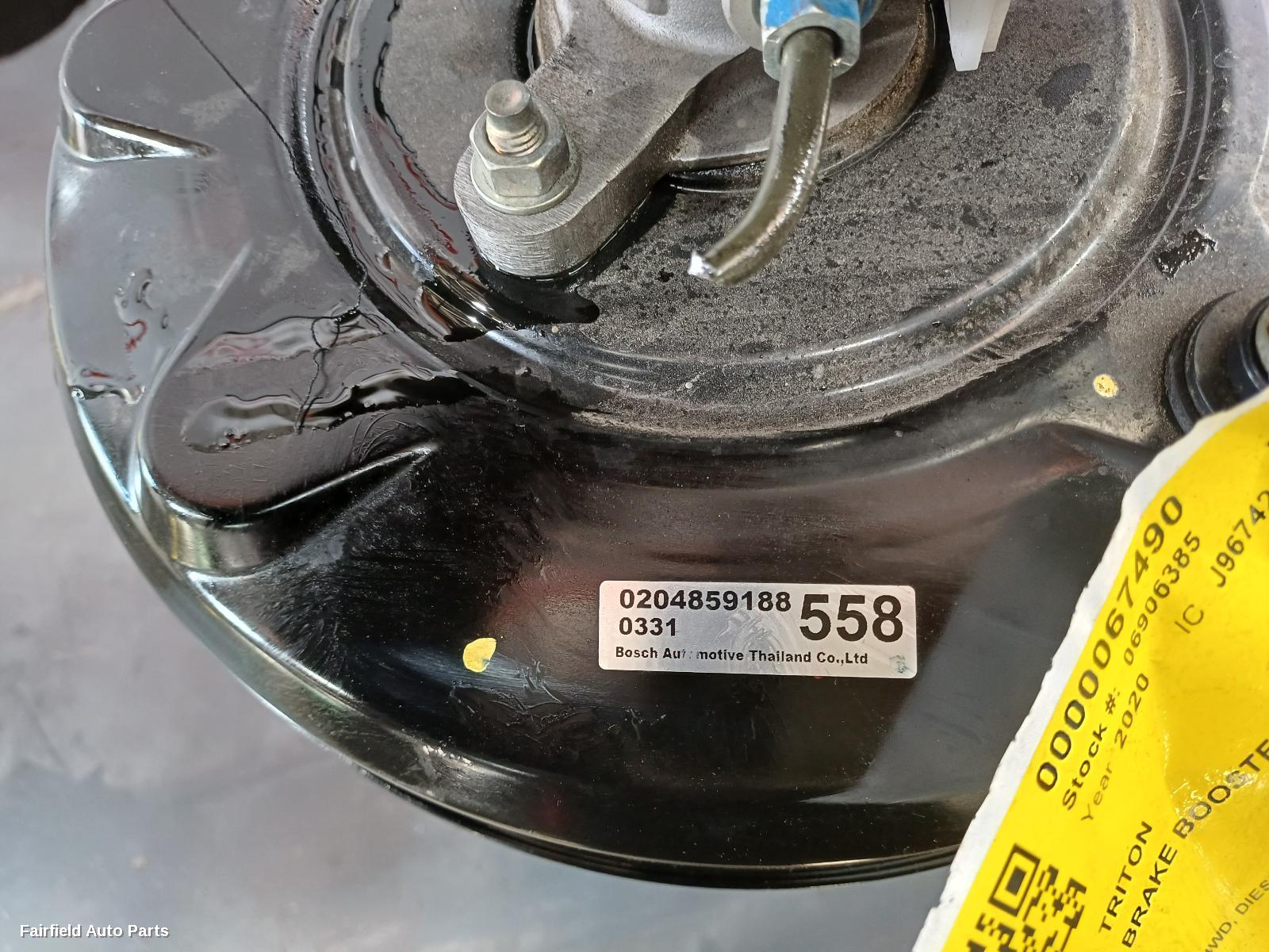 2018-2023 Mitsubishi Triton Brake Booster