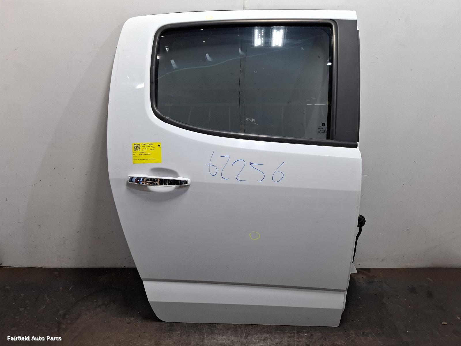 2012-2020 Holden Colorado Right Rear Door Sliding