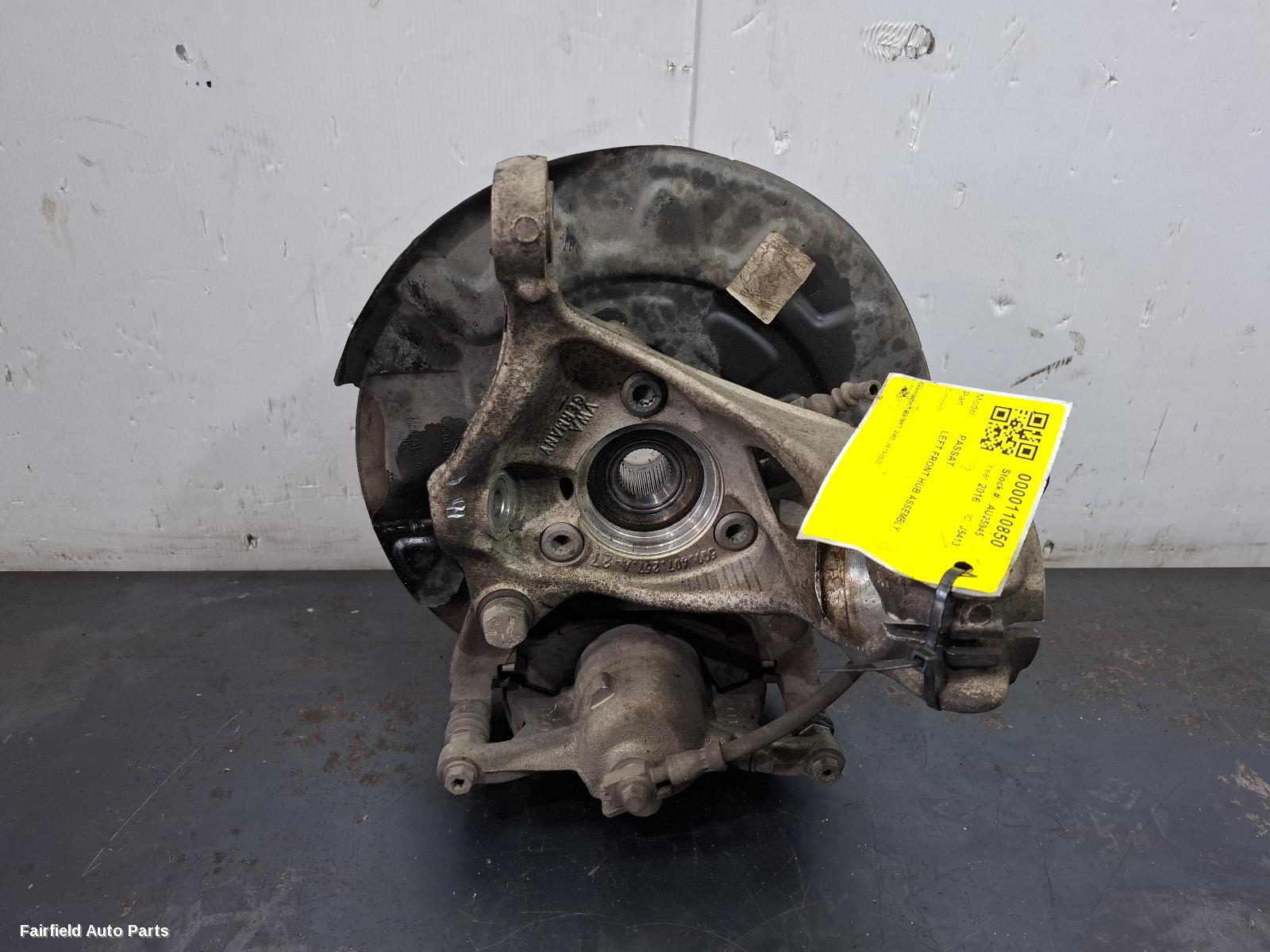 2015-2023 Volkswagen Passat Left Front Hub Assembly