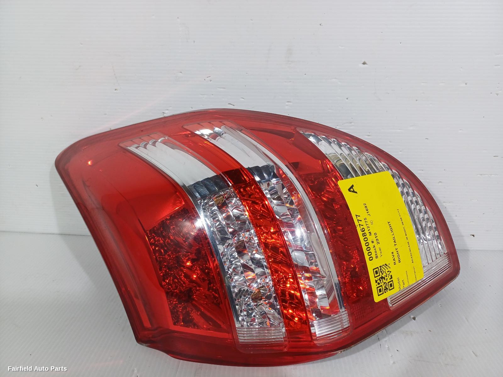 2008-2012 Toyota Rav4 Right Taillight