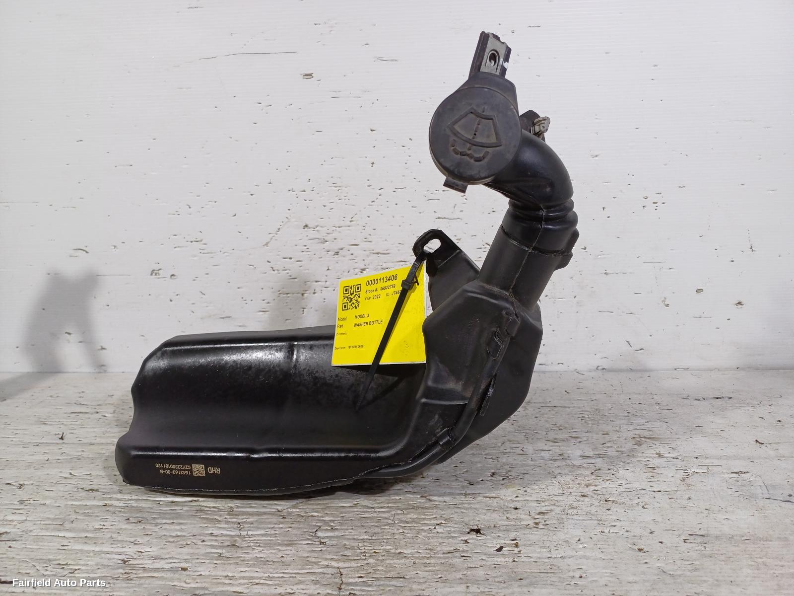 2019-2025 Tesla Model 3 Washer Bottle