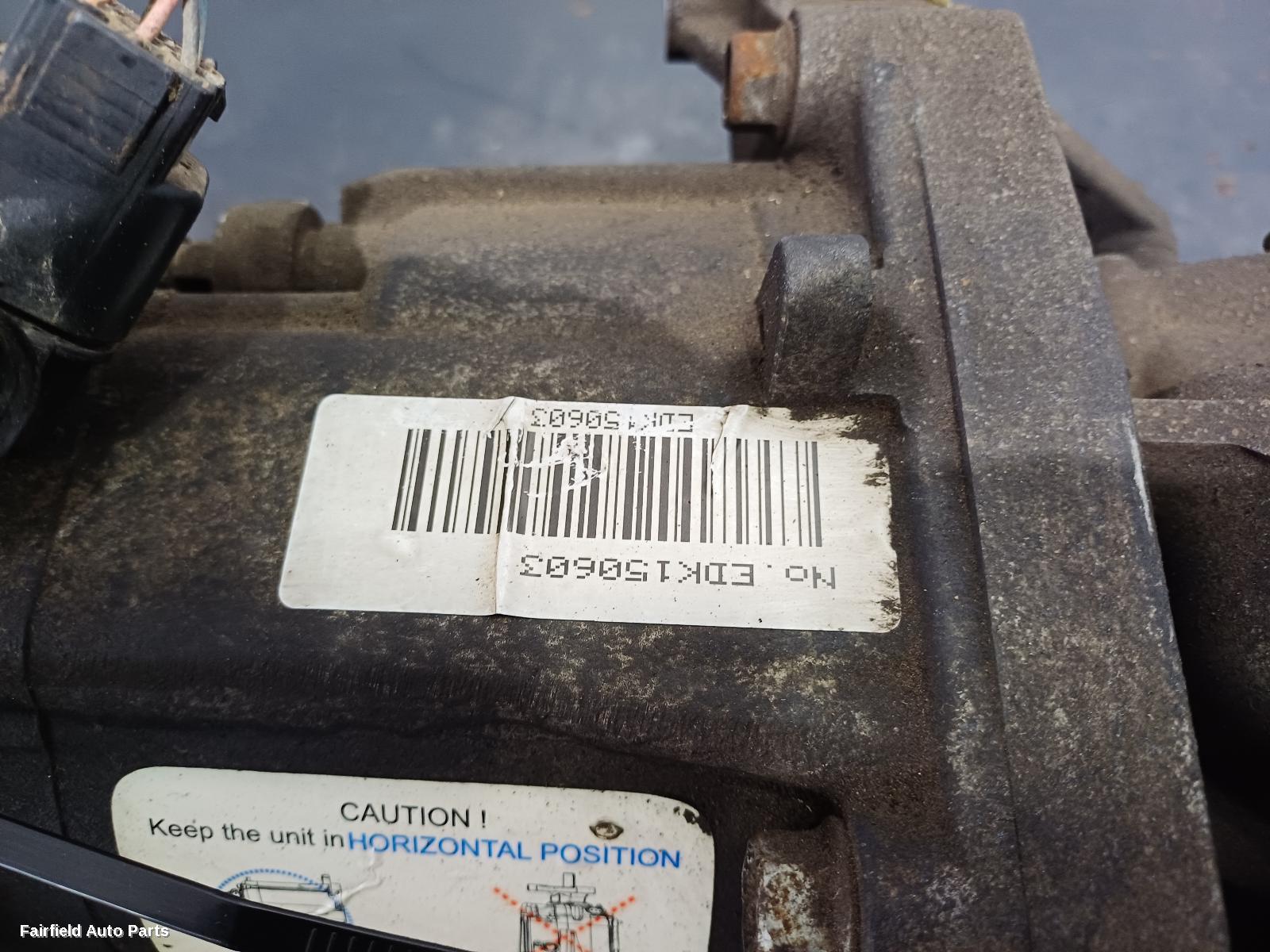 2013 Kia Sorento Differential Centre