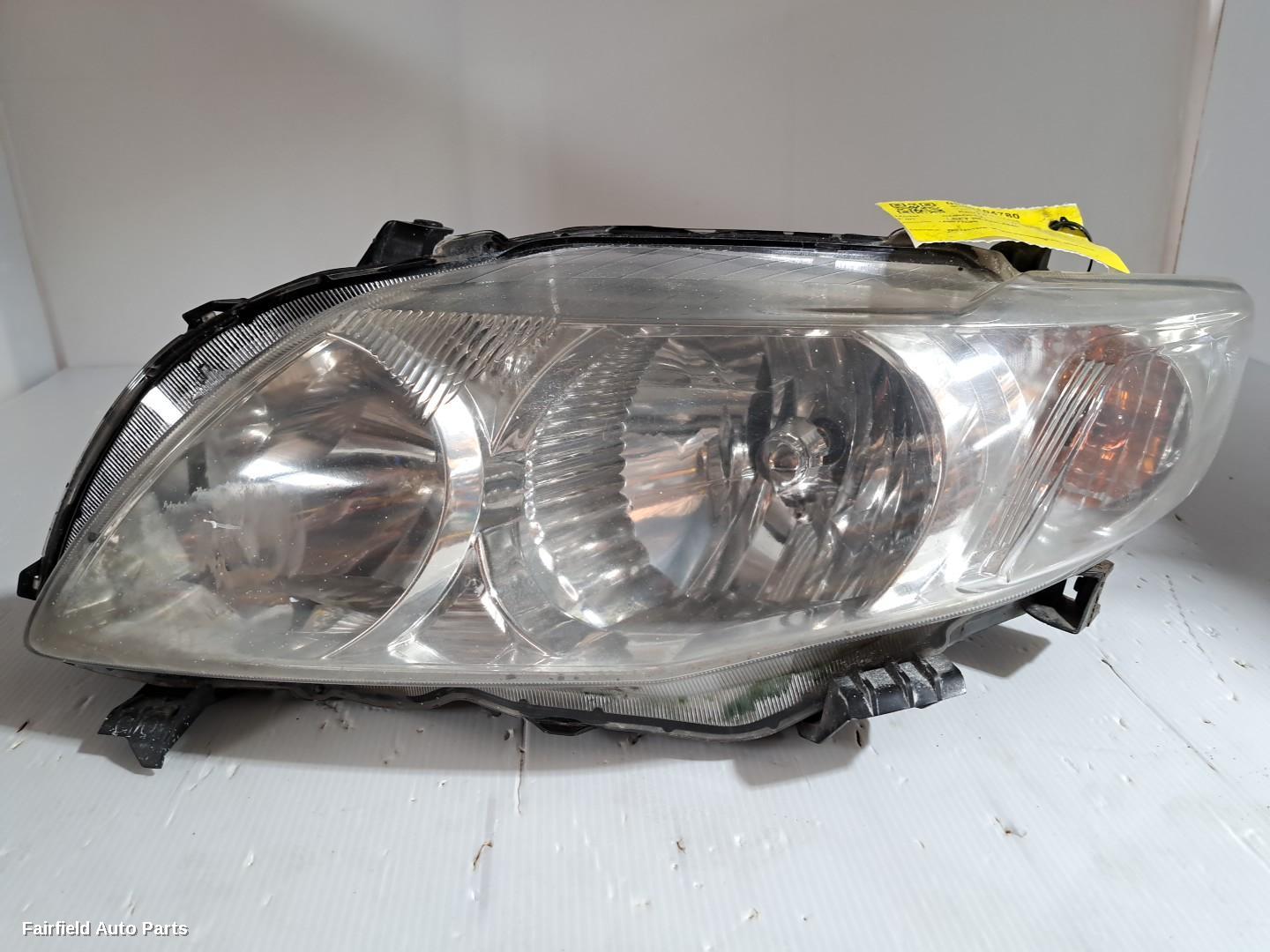 2007-2010 Toyota Corolla Left Headlamp