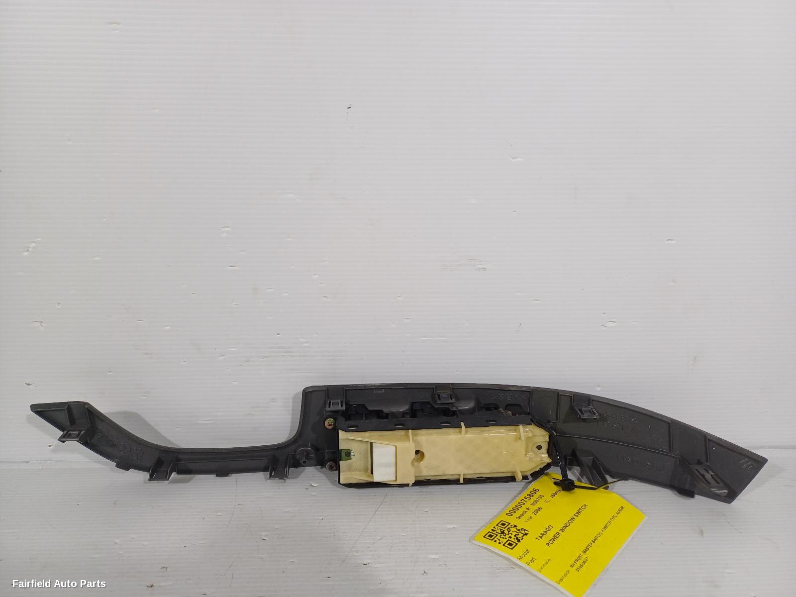 2006-2007 Toyota Tarago Pwr Dr Wind Switch