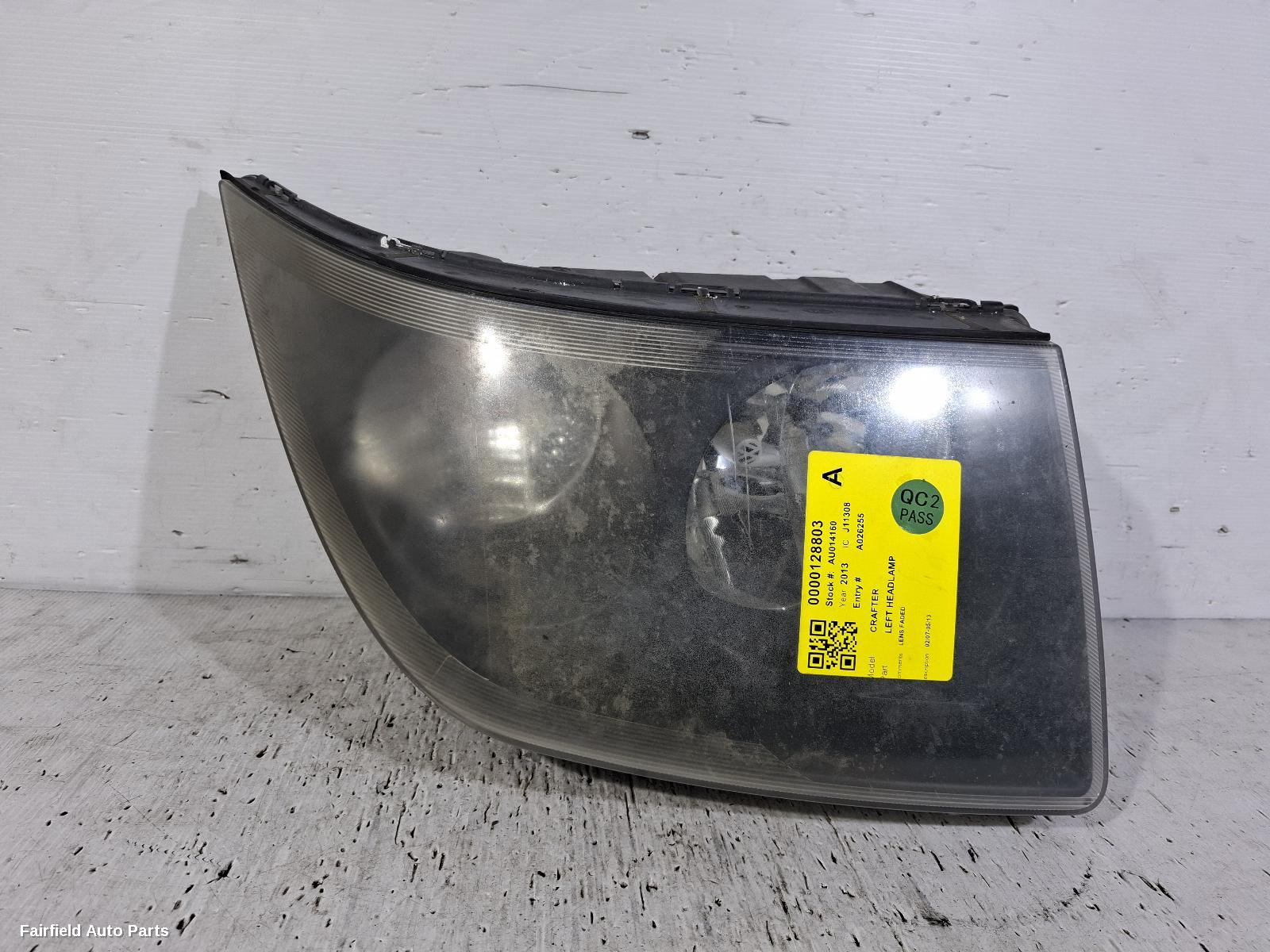 2007-2013 Volkswagen Crafter Left Headlamp