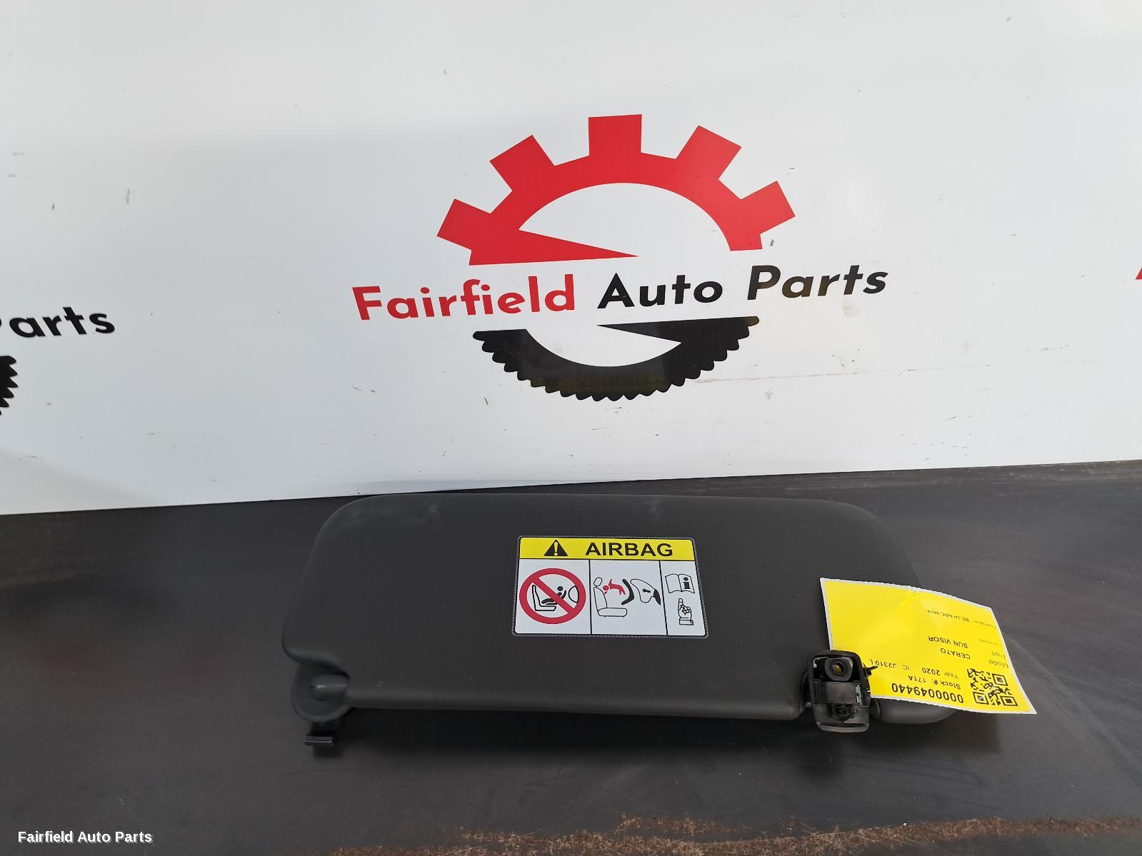 2018-2024 Kia Cerato Sunvisor