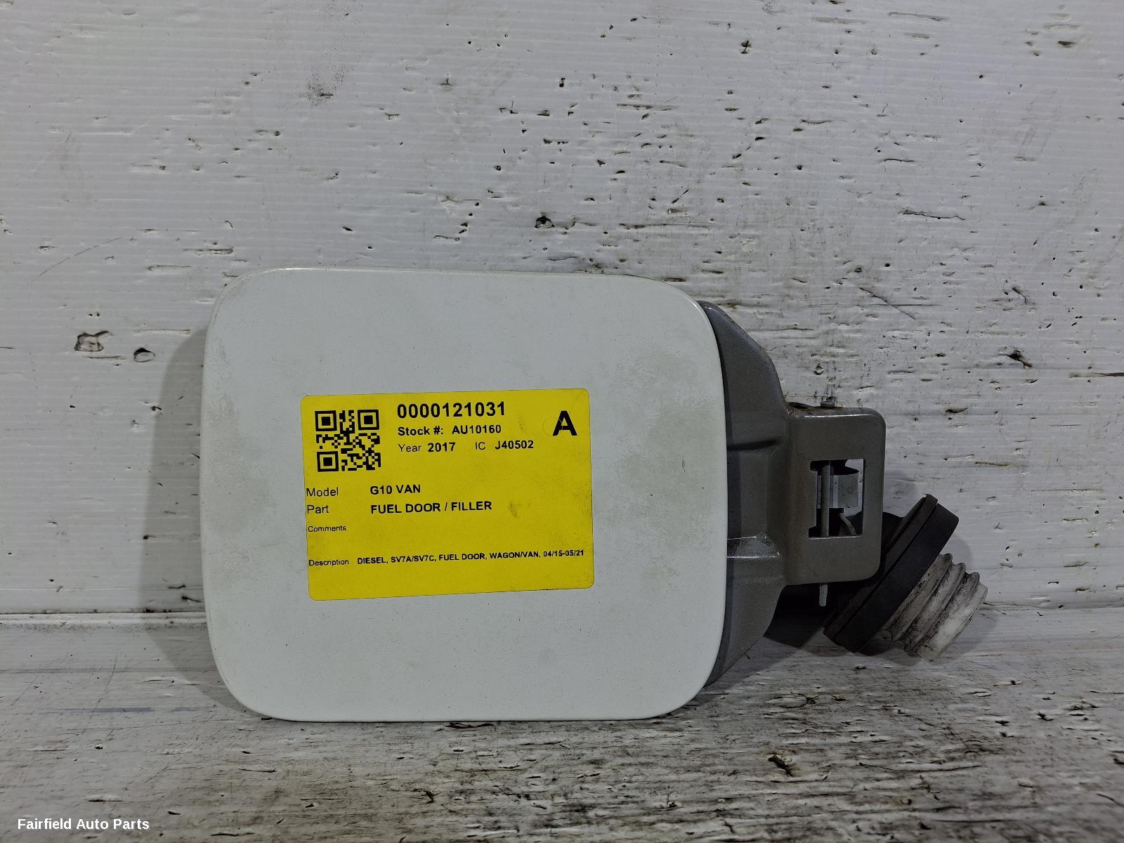 2015-2021 Ldv G10 Fuel Door Filler