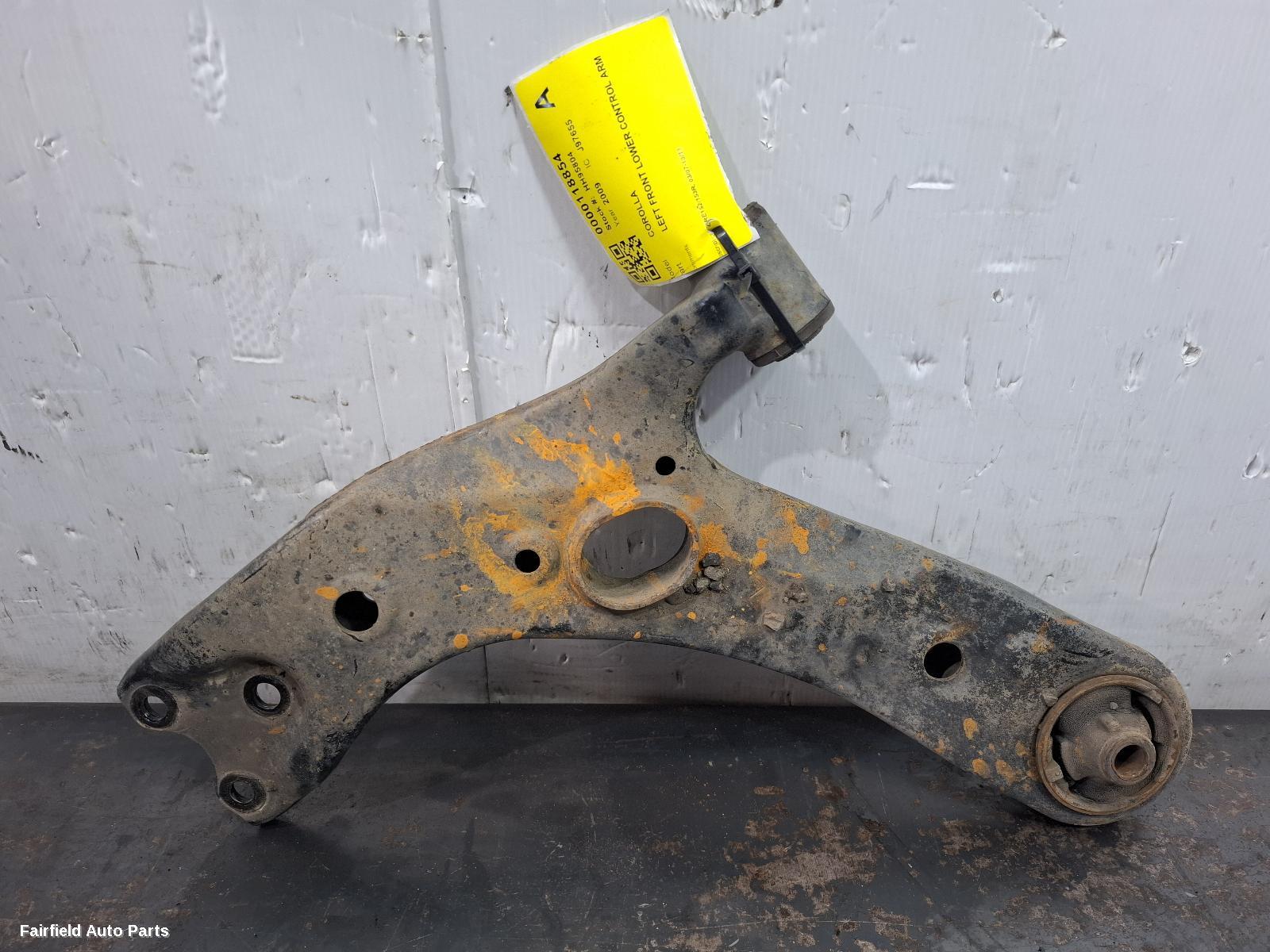 2007-2013 Toyota Corolla Left Front Lower Control Arm
