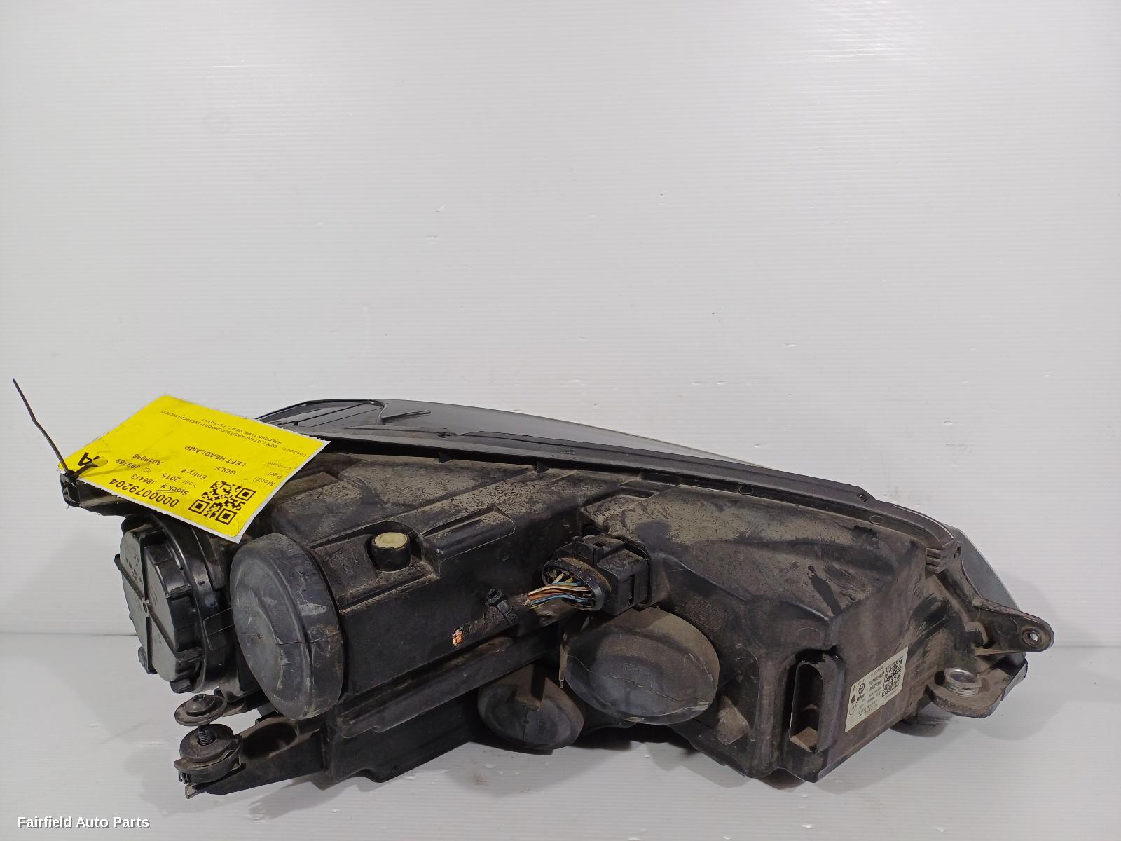 2012-2017 Volkswagen Golf Left Headlamp