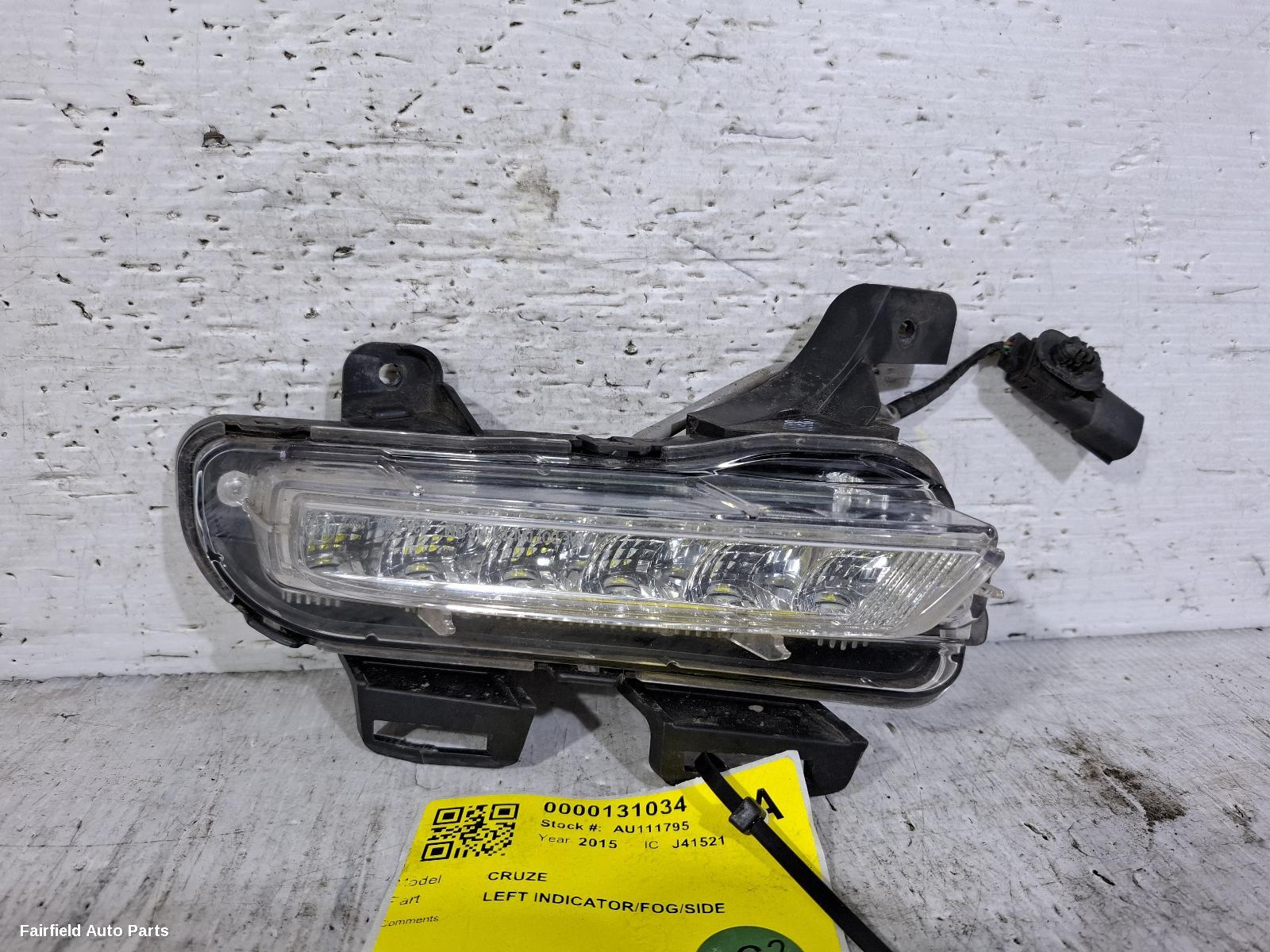 2011-2017 Holden Cruze Left Indicator Fog Side