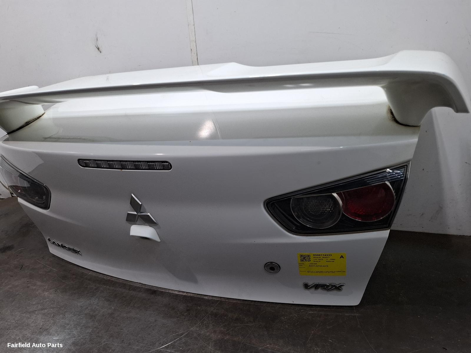 2011-2015 Mitsubishi Lancer Bootlid Tailgate