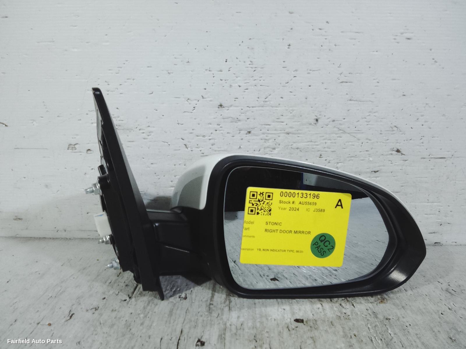 2020-2026 Kia Stonic Right Door Mirror