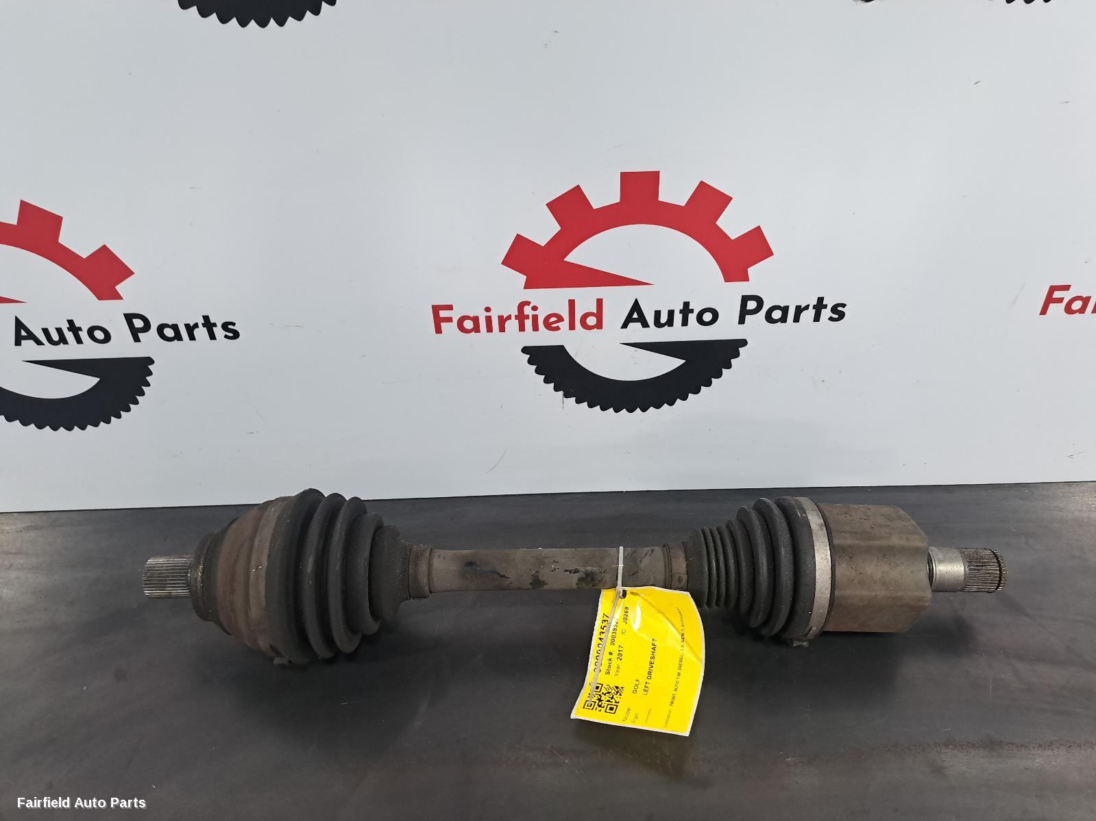 2013-2017 Volkswagen Golf Left Driveshaft