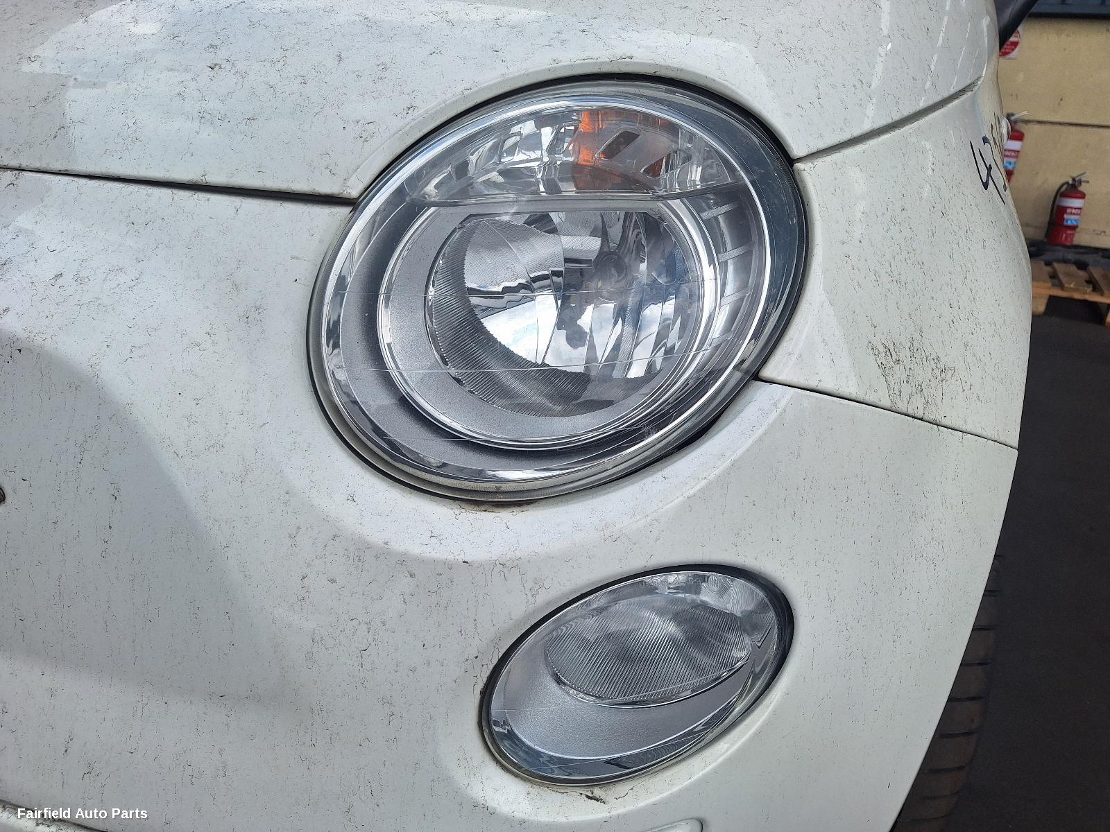 2013 Fiat 500 Left Headlamp