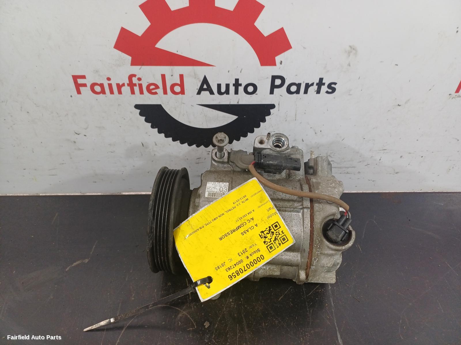 2012-2018 Mercedes A Class A C Compressor