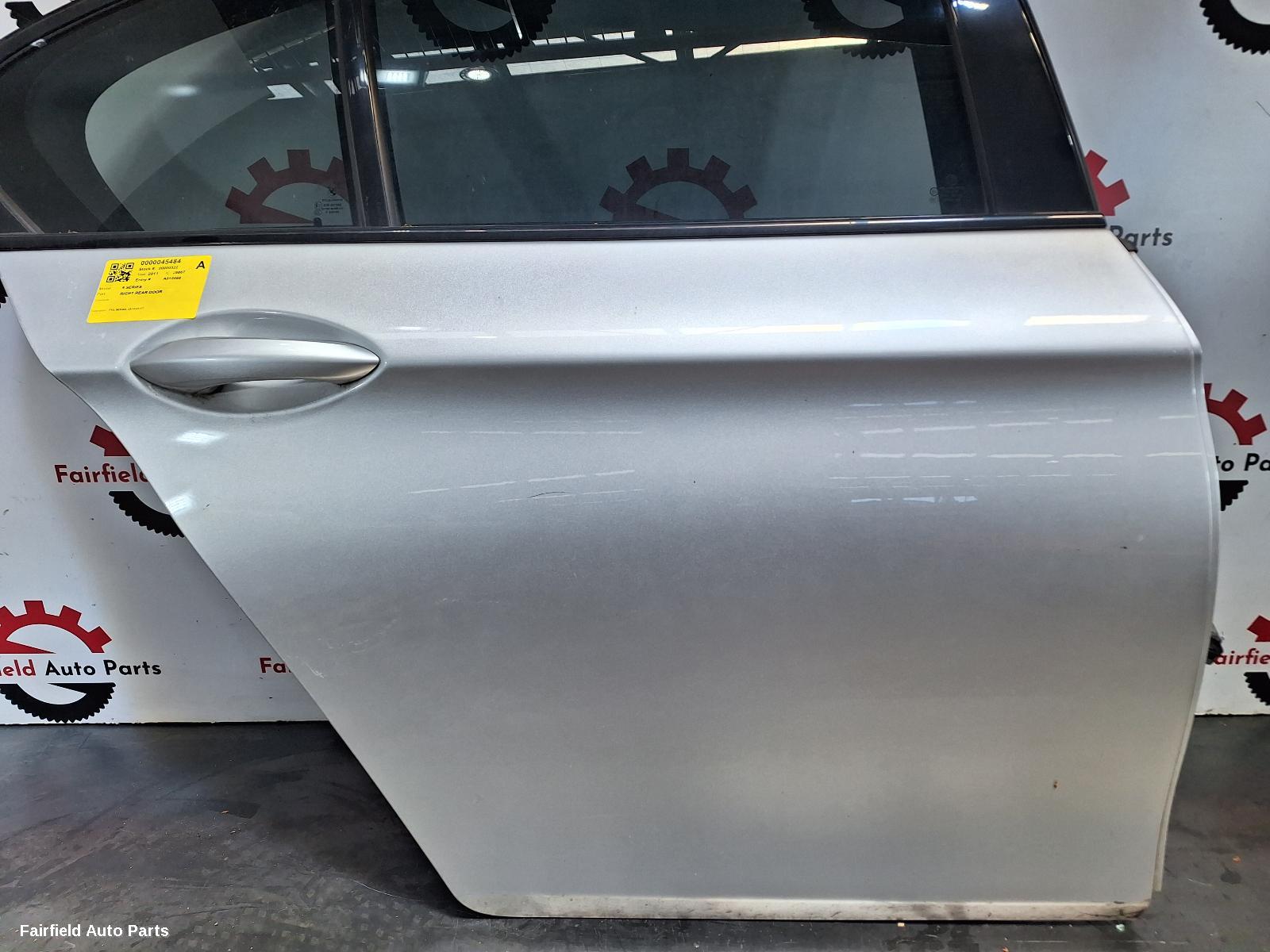 2010-2017 Bmw 5 Series Right Rear Door Sliding