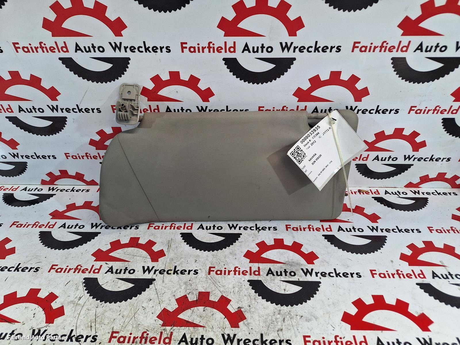 2005-2015 Nissan Navara Sunvisor