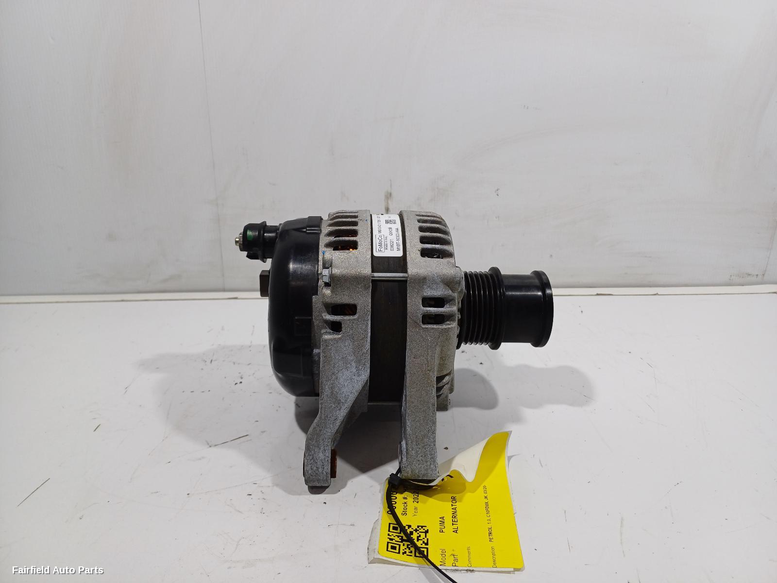 2020-2023 Ford Puma Alternator