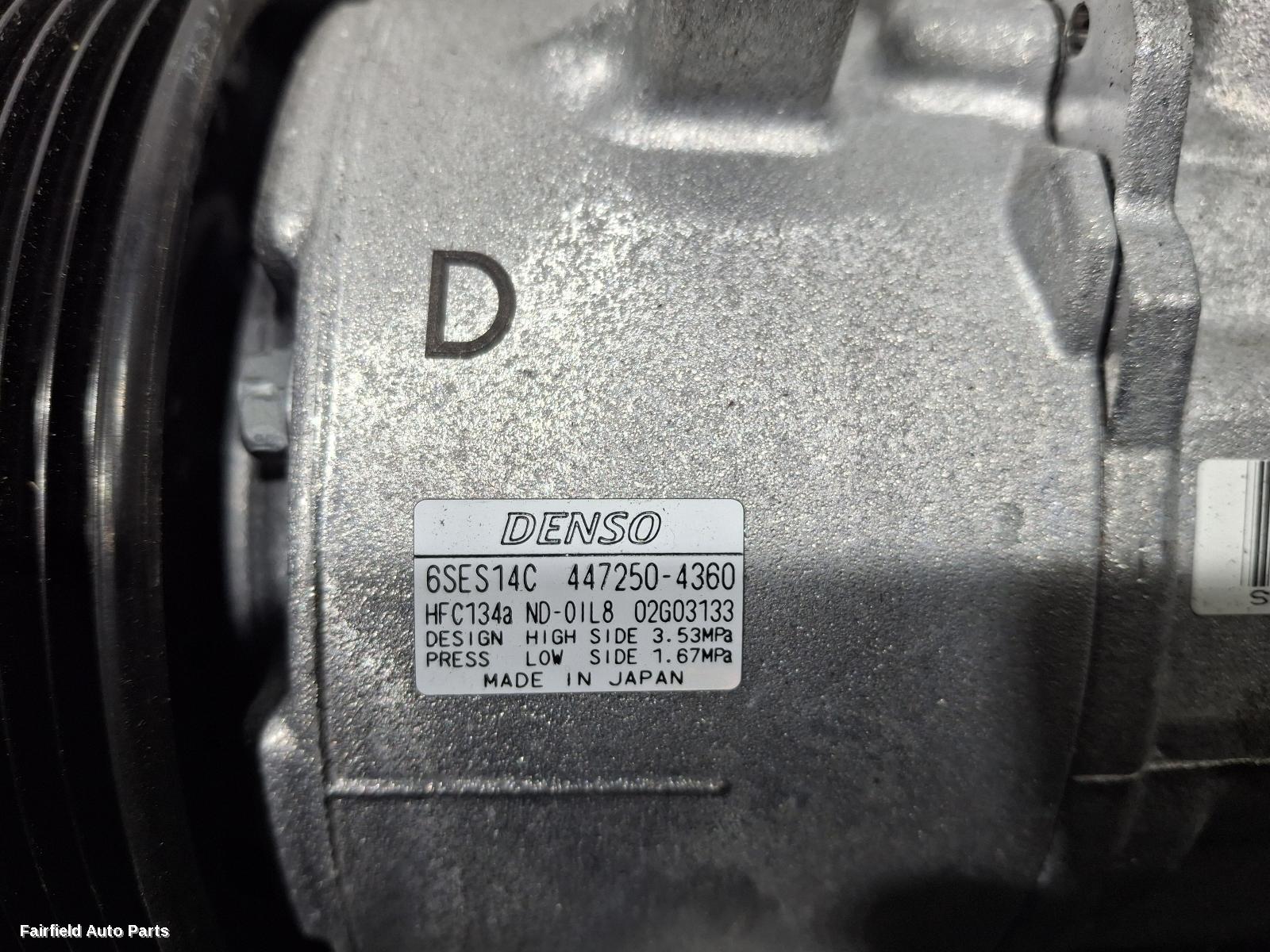 2018-2023 Lexus Ux A C Compressor