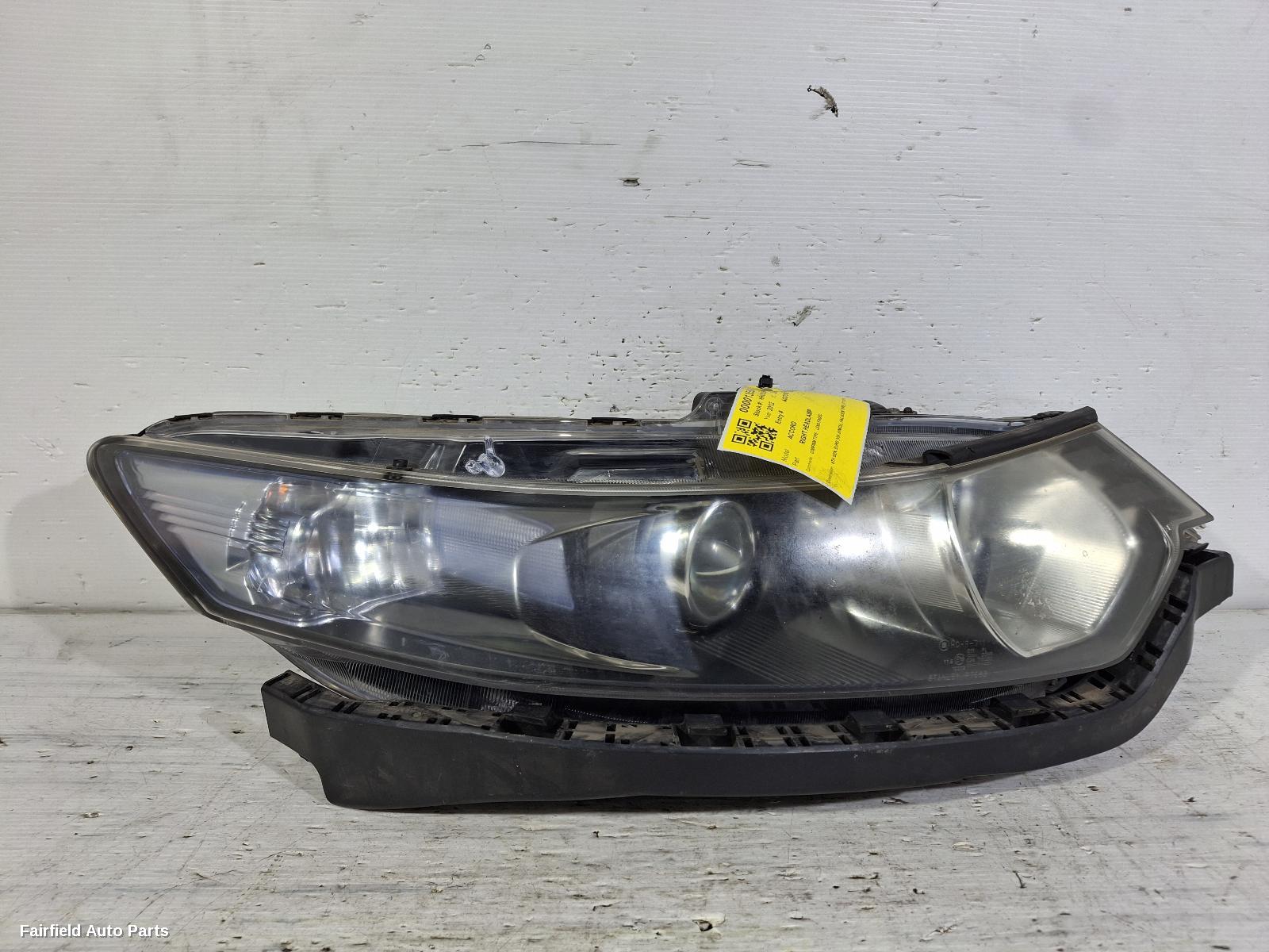 2011-2015 Honda Accord Right Headlamp
