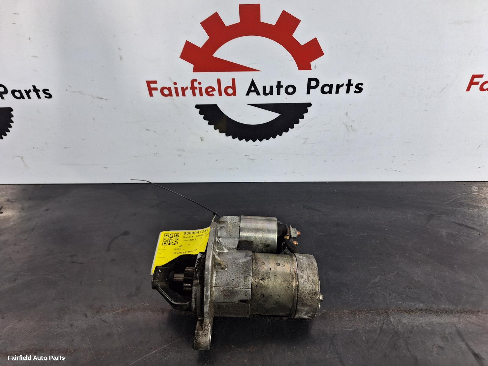 2013 Nissan Juke Starter
