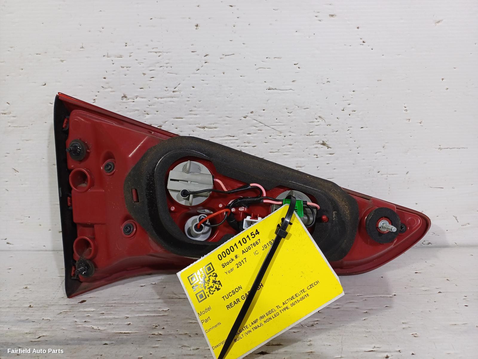 2015-2018 Hyundai Tucson Rear Garnish