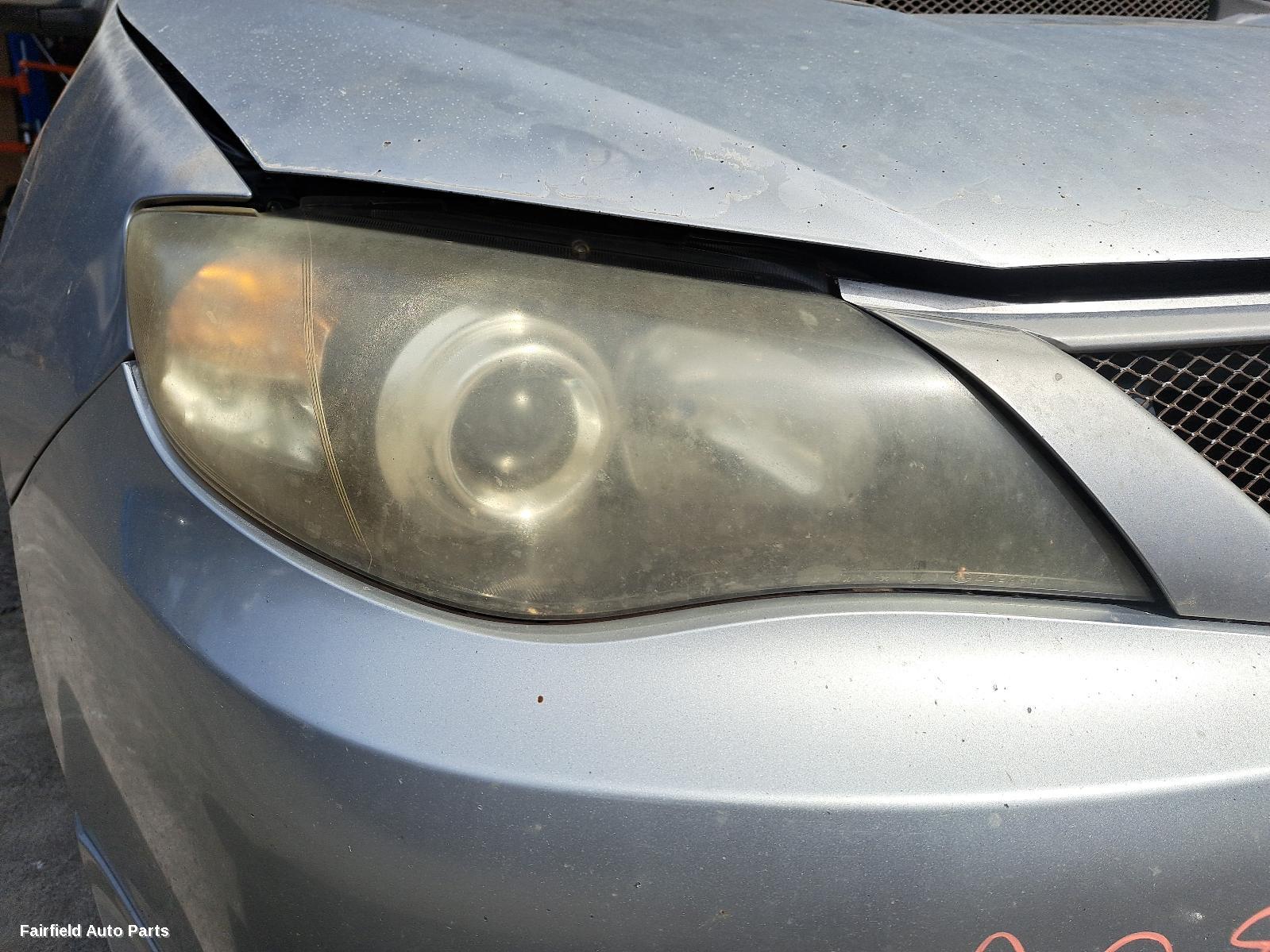 2008 Subaru Impreza Left Headlamp