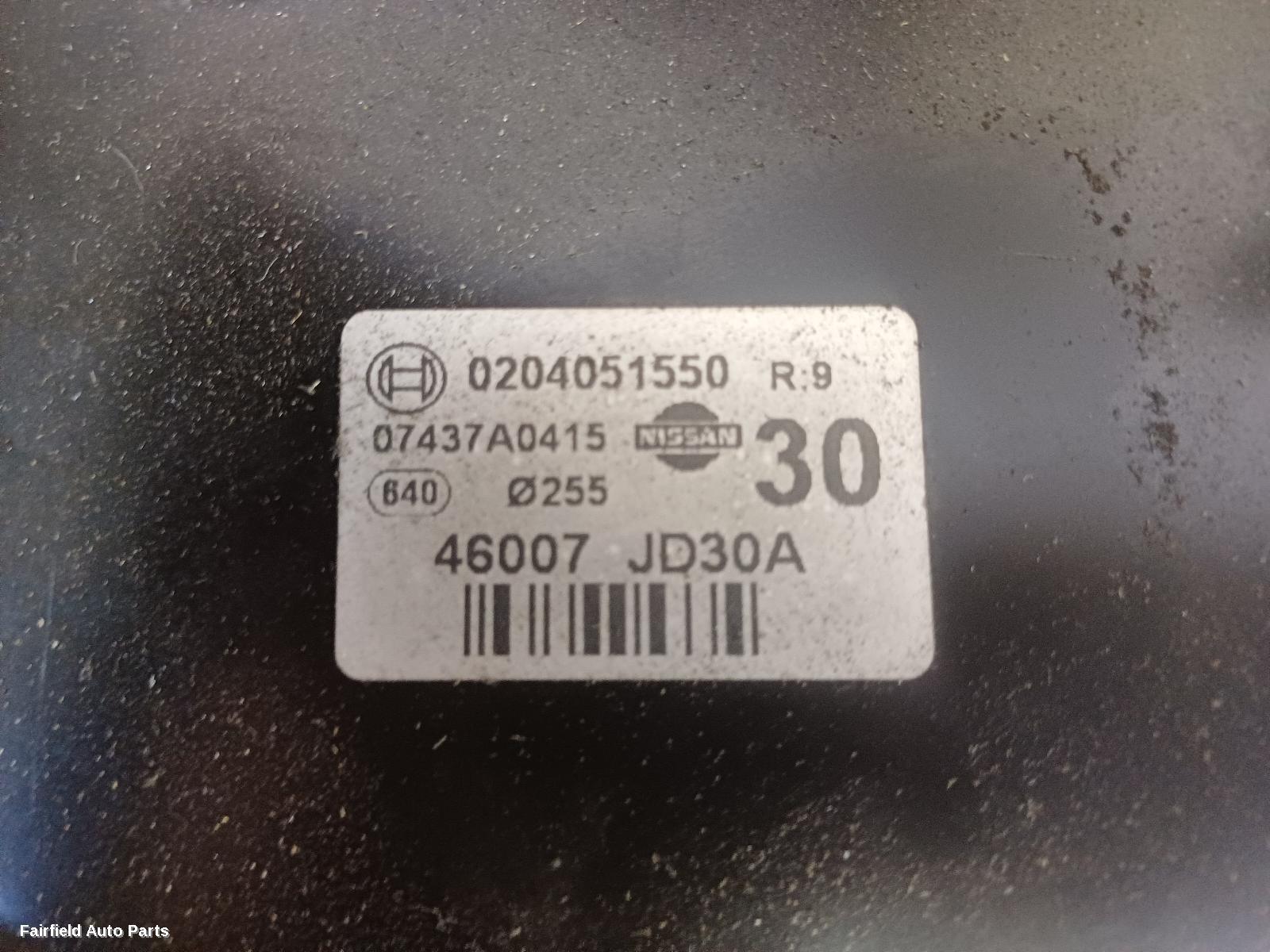 2007-2014 Nissan Dualis Brake Booster