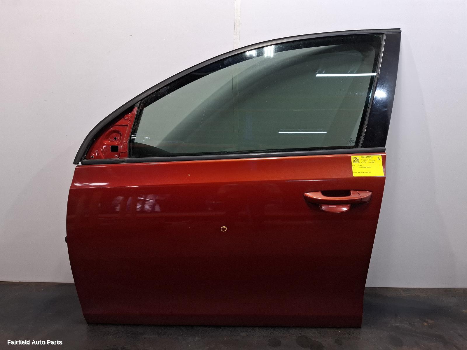2008-2013 Volkswagen Golf Left Front Door