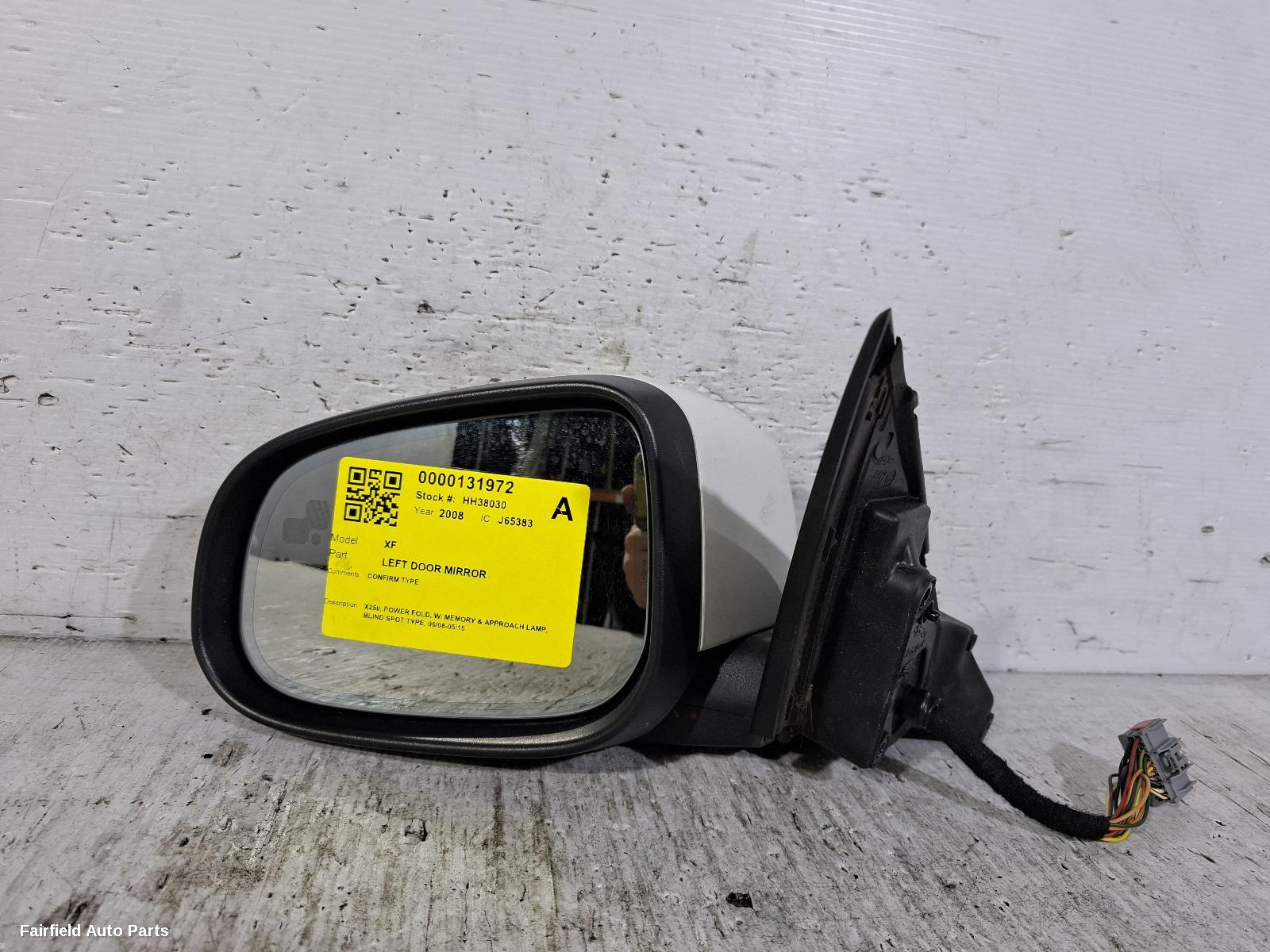 2008-2015 Jaguar Xf Left Door Mirror