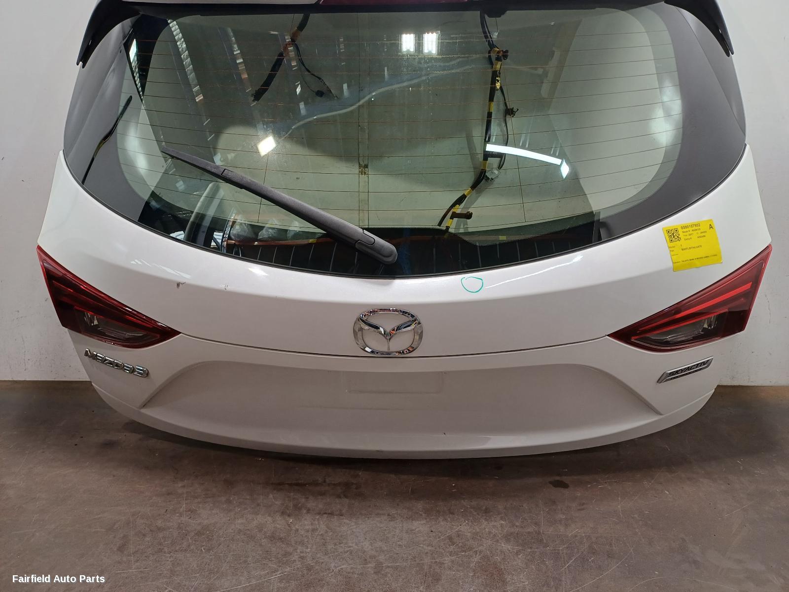 2013-2019 Mazda 3 Bootlid Tailgate