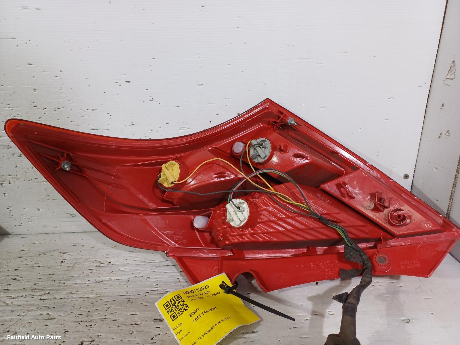 2010-2017 Suzuki Swift Left Taillight