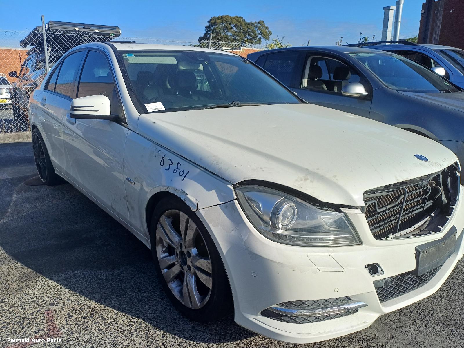 2011 Mercedes C Class Right Headlamp