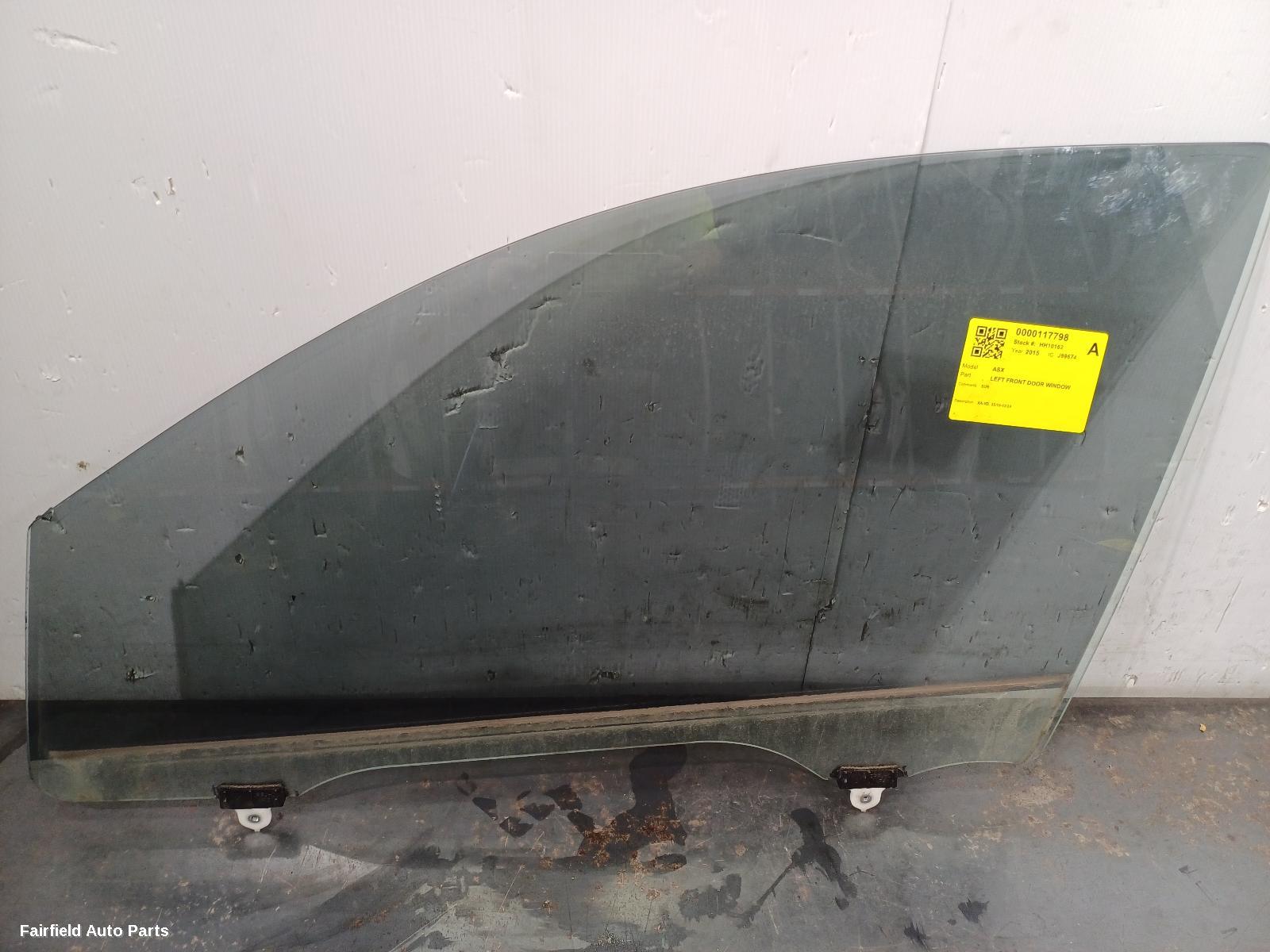 2010-2024 Mitsubishi Asx Left Front Door Window