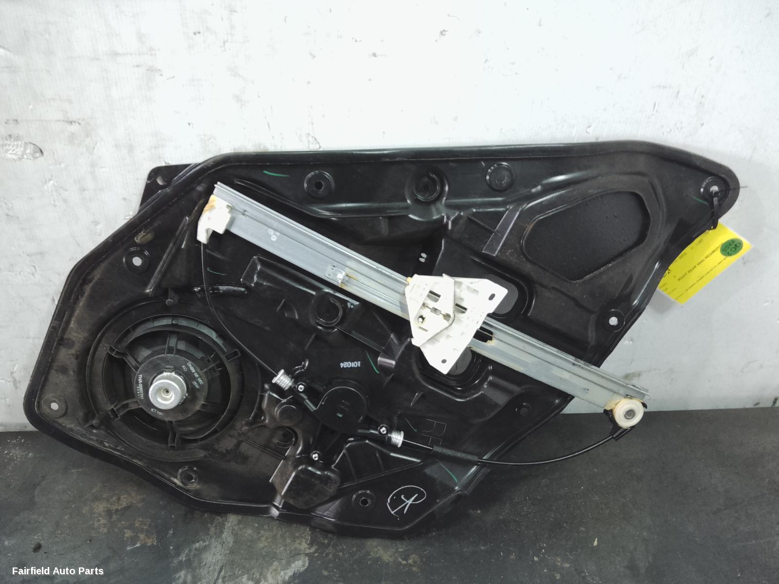 2007-2014 Mazda 2 Right Rear Wnd Reg Motor