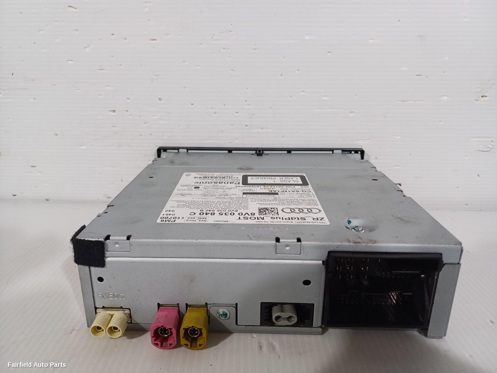 2013-2020 Audi A3 Radio Cd Dvd Sat Tv