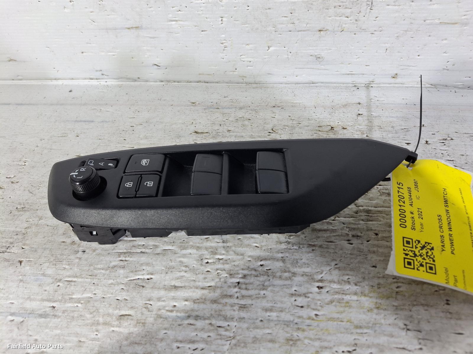 2020-2023 Toyota Yaris Cross Pwr Dr Wind Switch