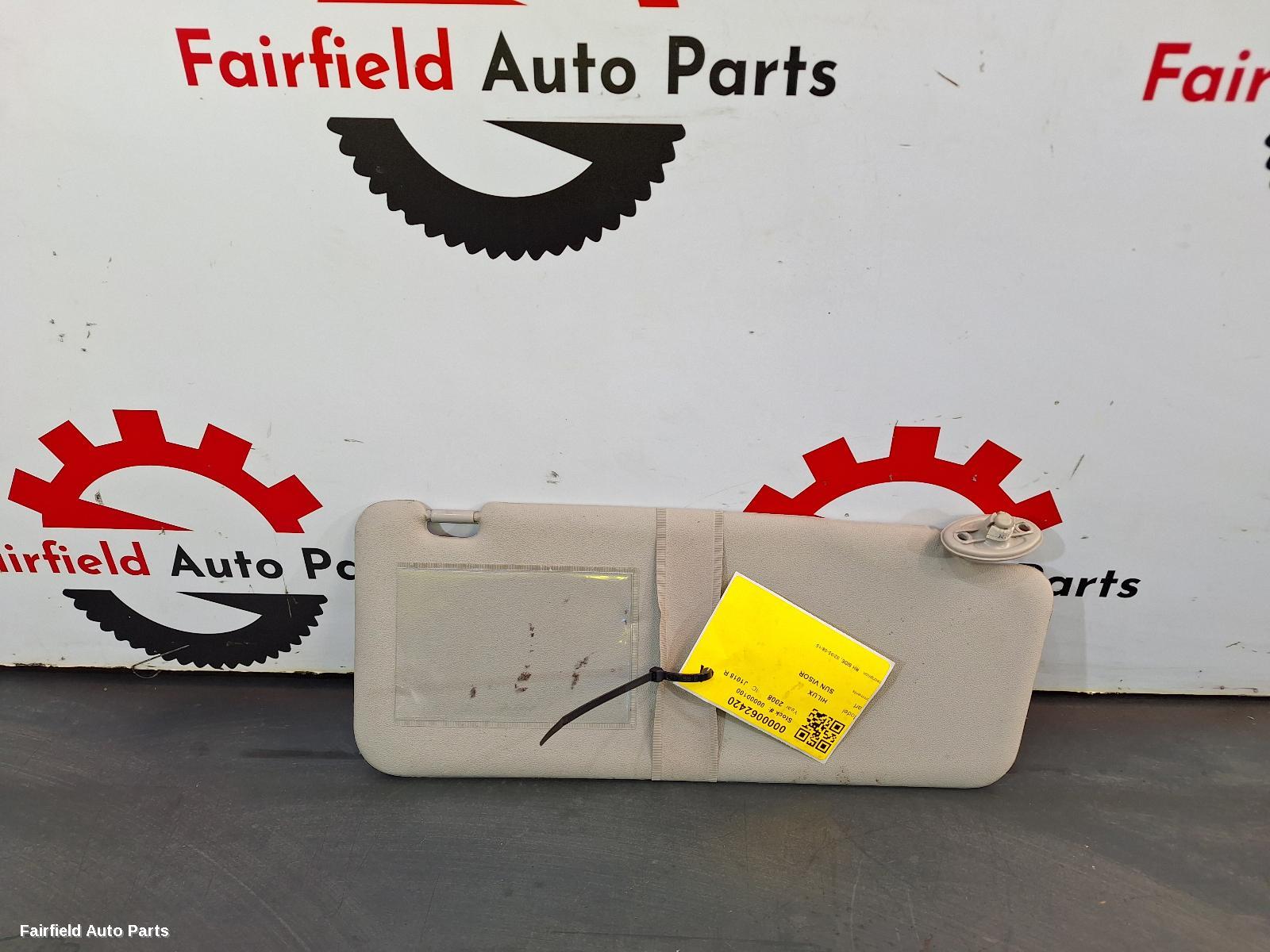 2005-2015 Toyota Hilux Sunvisor