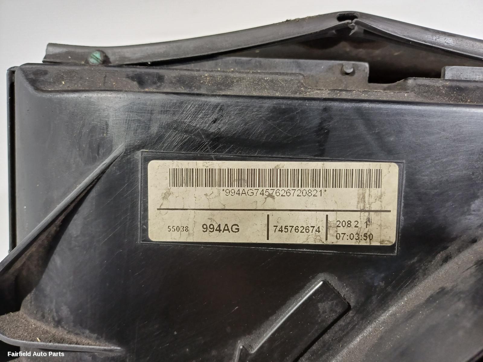 2010-2013 Jeep Grandcherokee Fan