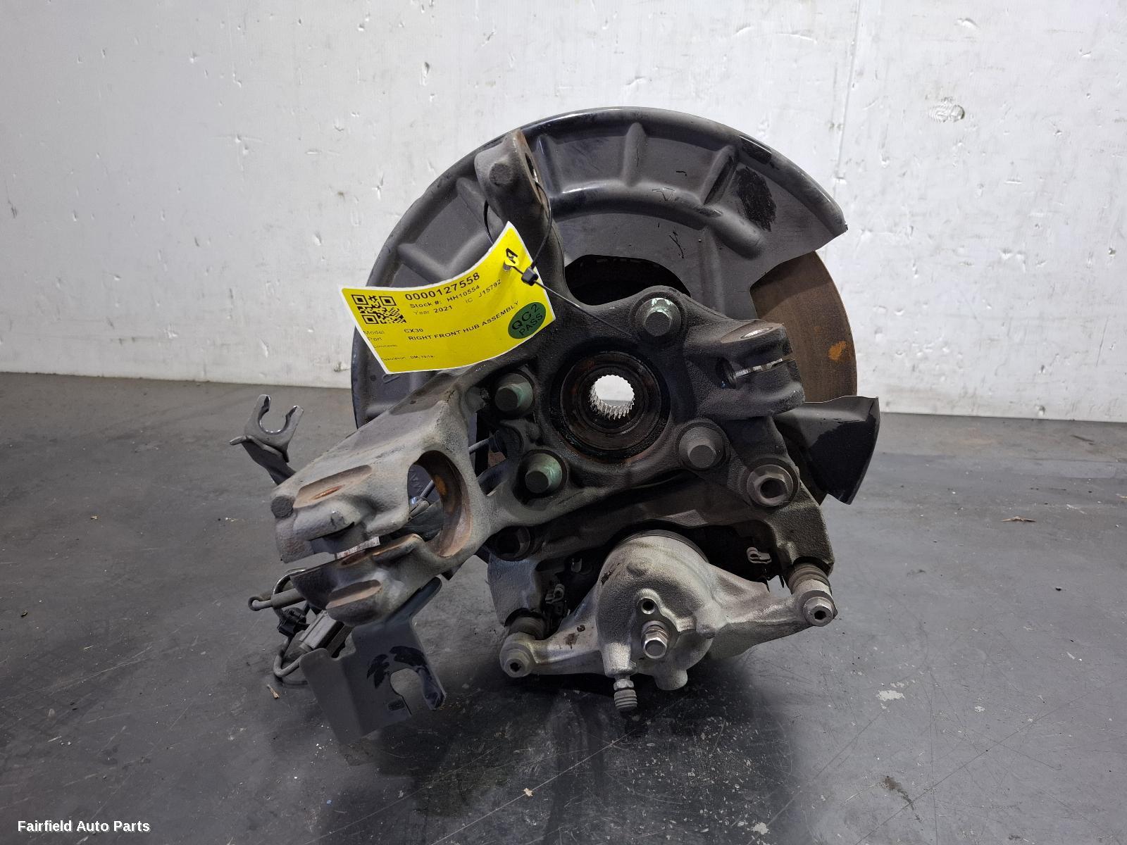 2019-2026 Mazda Cx30 Right Front Hub Assembly