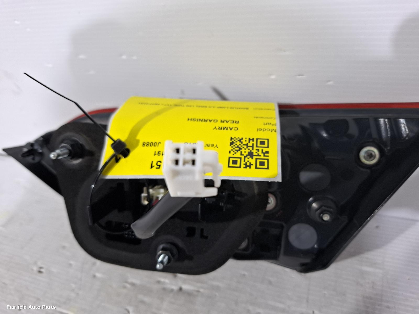 2017-2021 Toyota Camry Rear Garnish