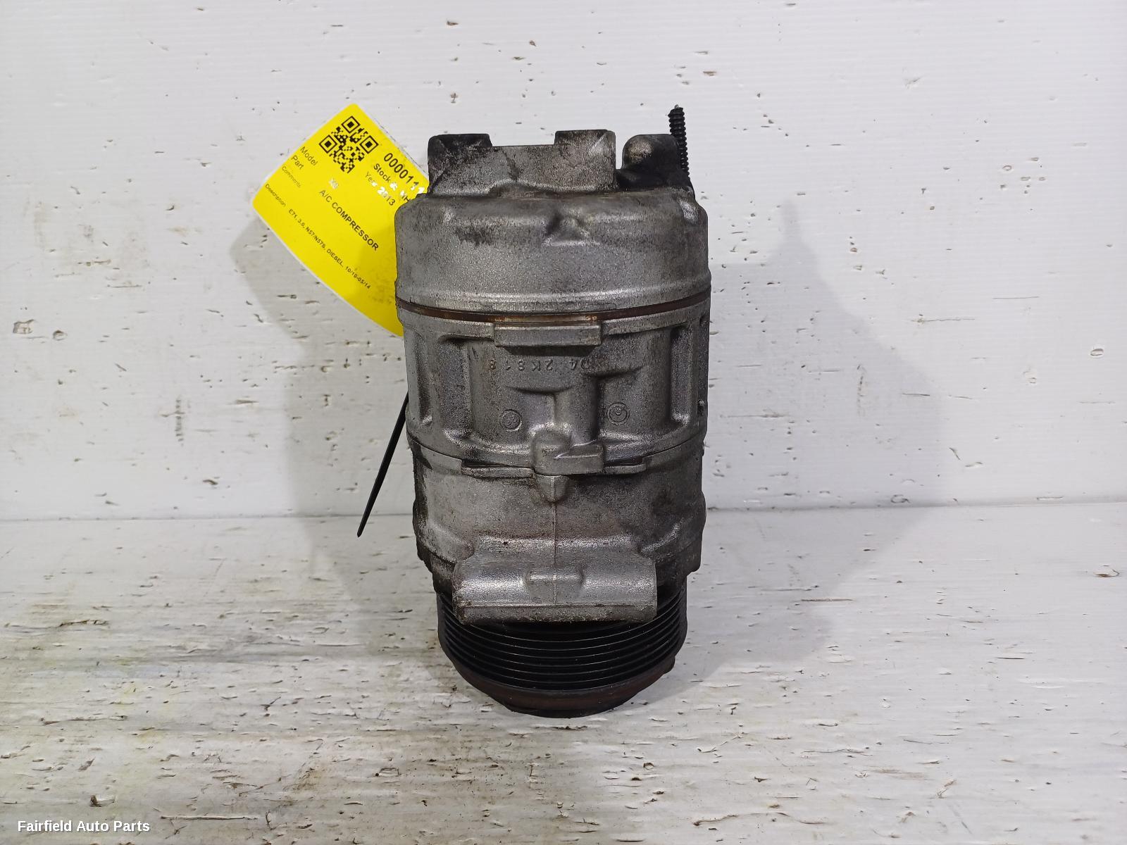 2010-2014 Bmw X6 A C Compressor