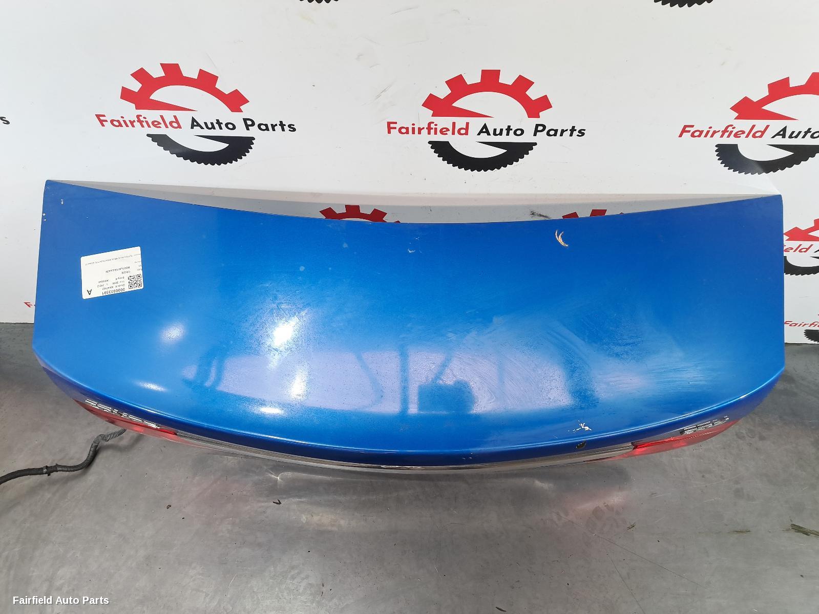 2010 Holden Cruze Bootlid Tailgate