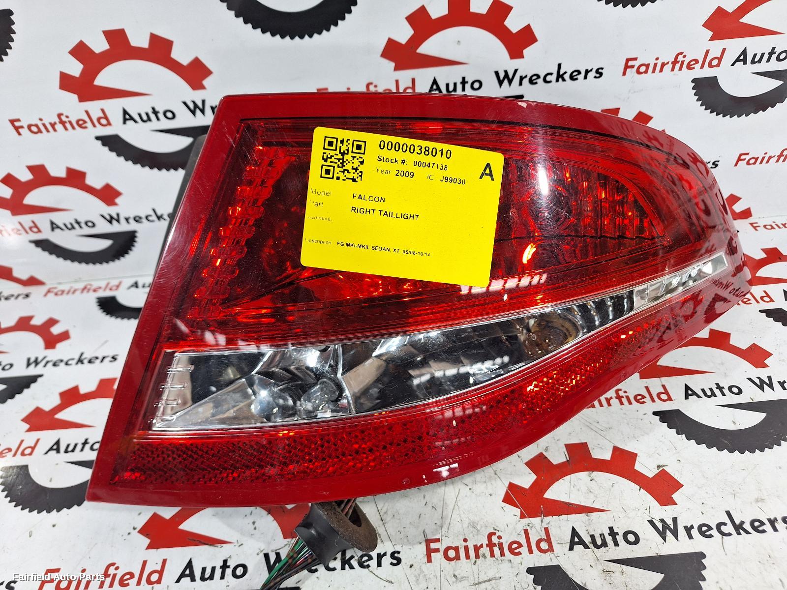 2009 Ford Falcon Right Taillight