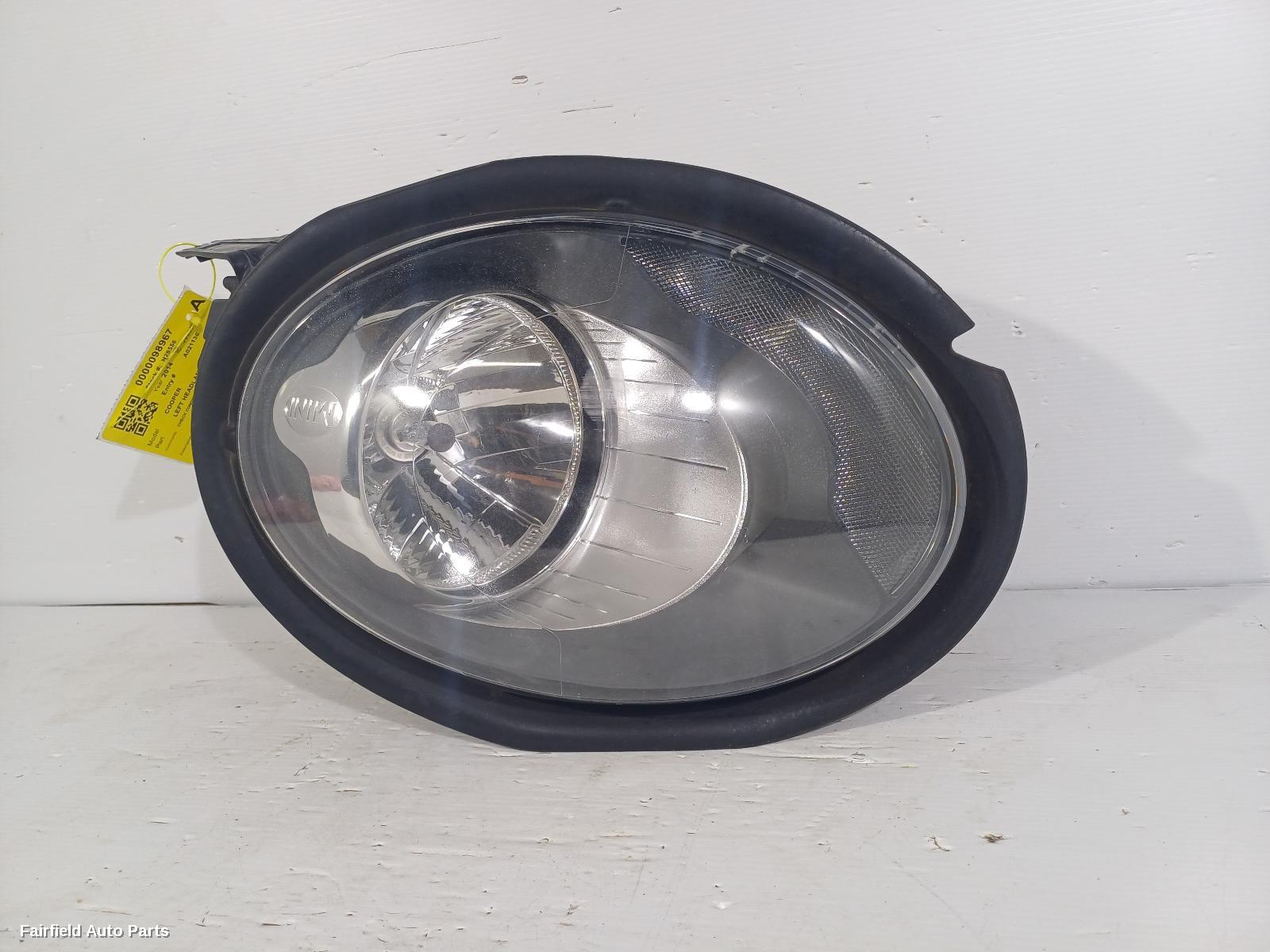 2014-2021 Mini Cooper Left Headlamp