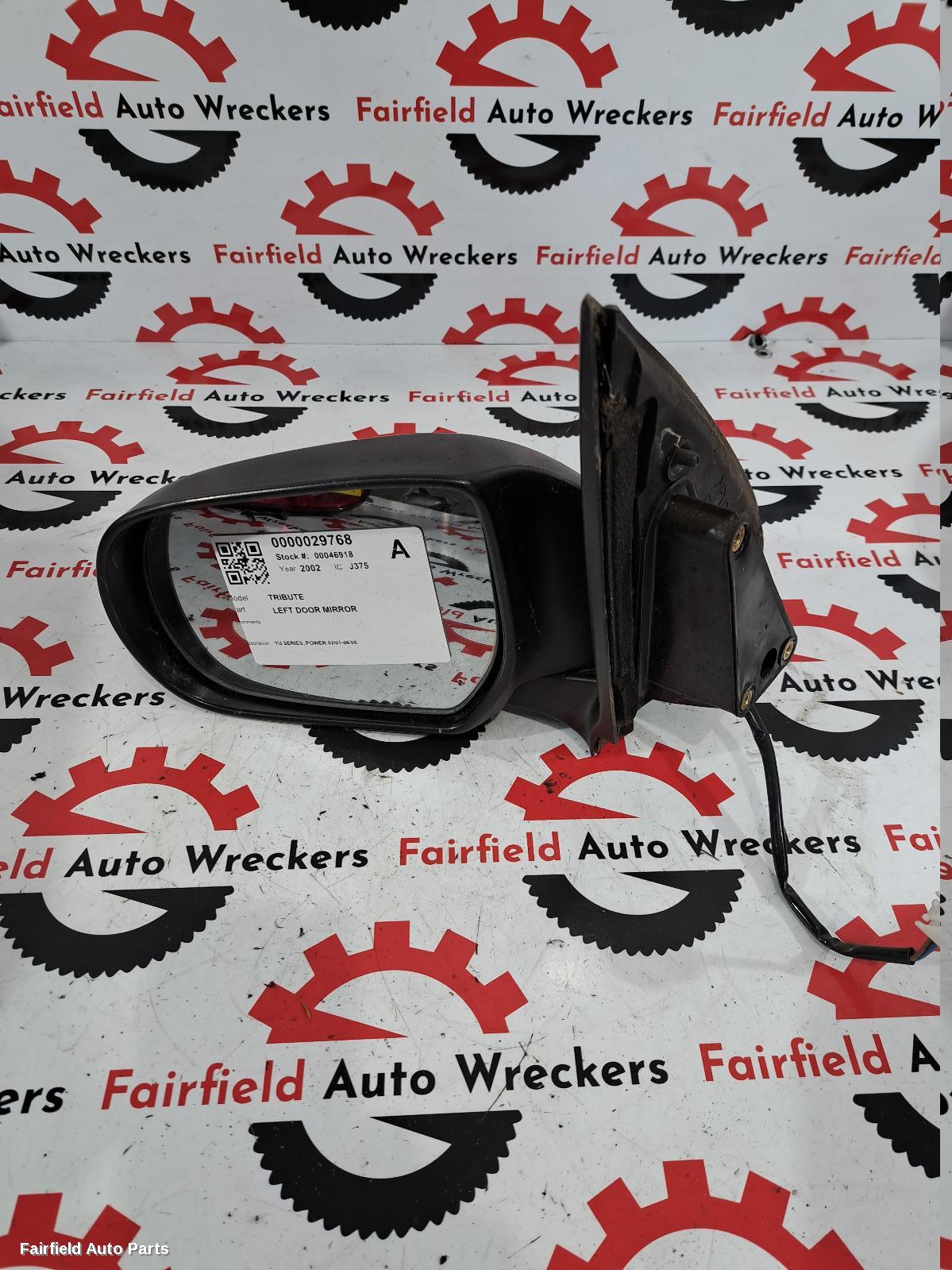 2002 Mazda Tribute Left Door Mirror