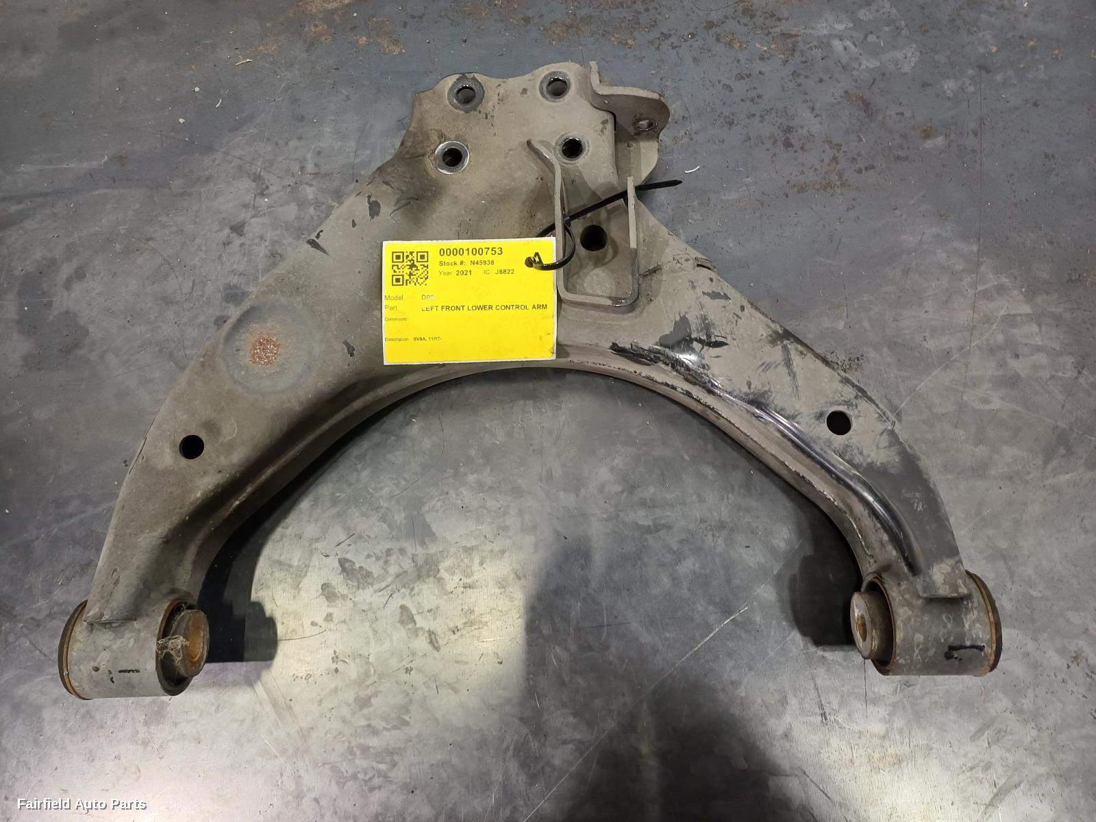 2017-2026 Ldv D90 Left Front Lower Control Arm