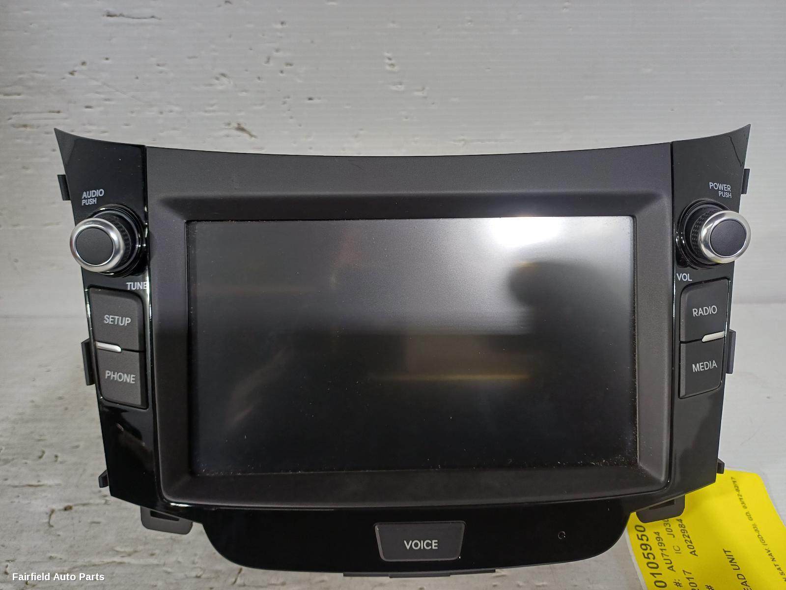2012-2017 Hyundai I30 Radio Cd Dvd Sat Tv