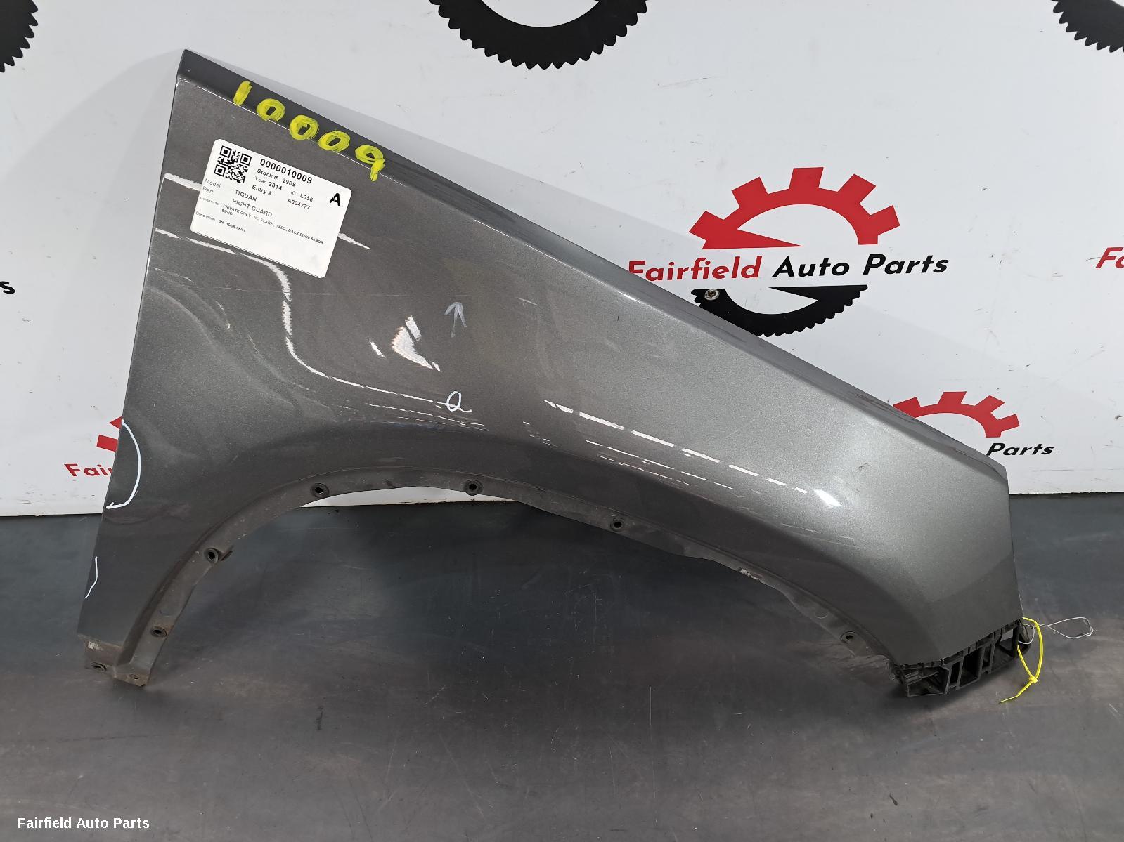 2008-2016 Volkswagen Tiguan Right Guard